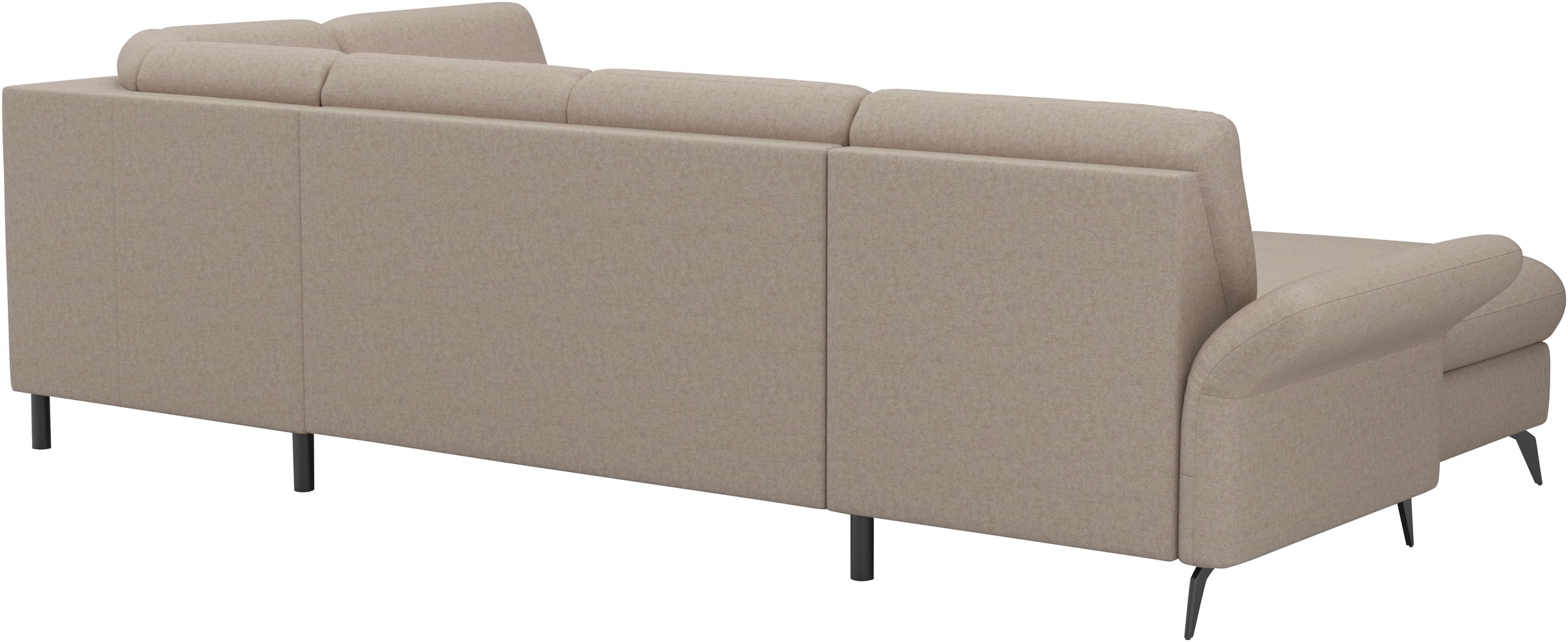 Home affaire Wohnlandschaft »Rochelle«, optional: Armteilverstellung, klappbar, Bettkasen