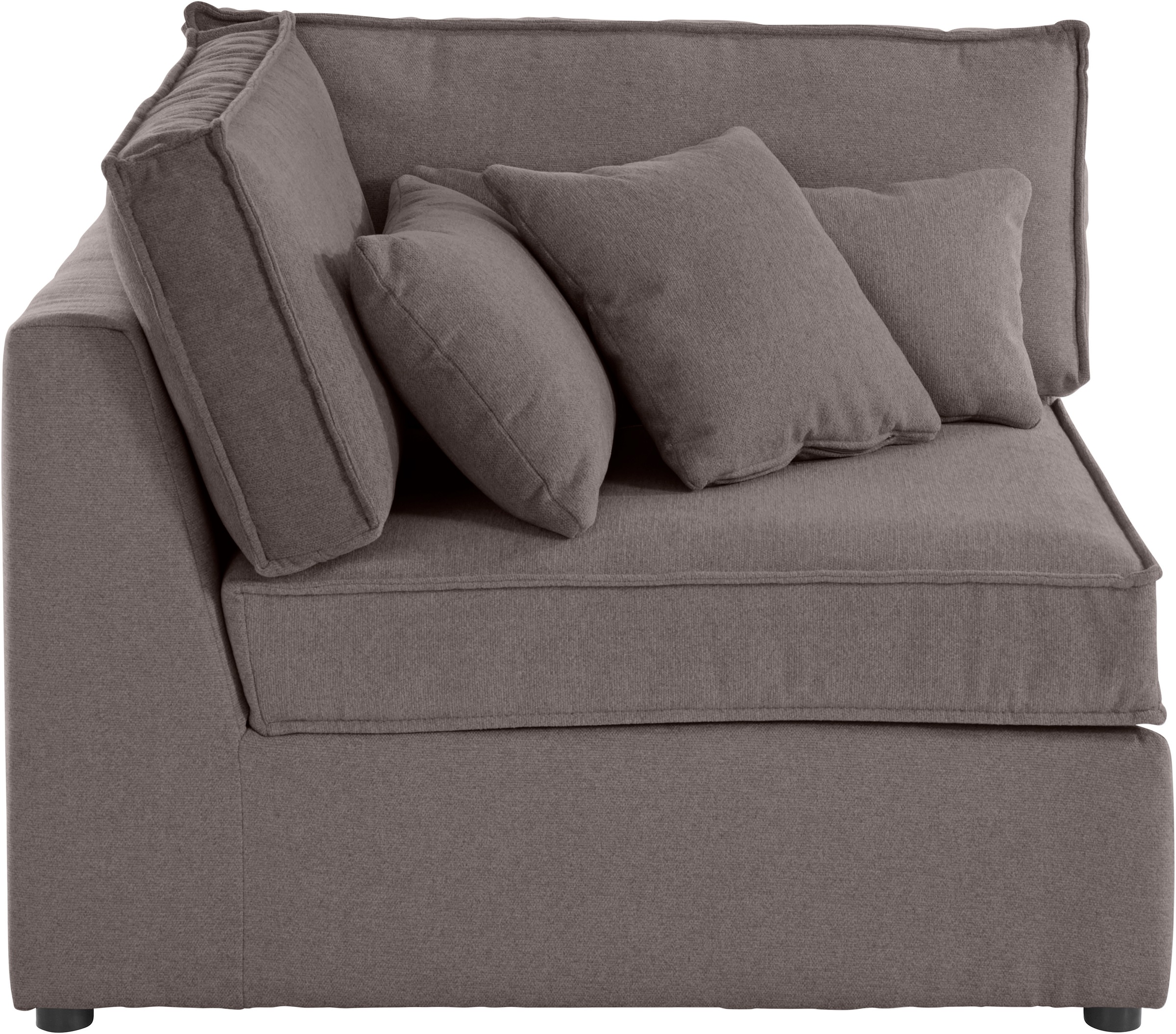 OTTO home Sofa-Eckelement »Florid« Teil eines Modulsofas, fester Sitzkomfor günstig online kaufen