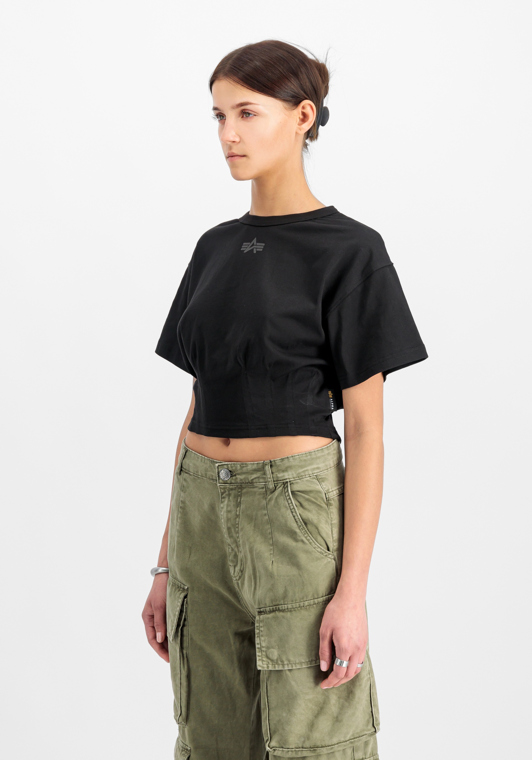 Alpha Industries T-Shirt »Alpha Industries Women - T-Shirts Waisted T-Shirt W«