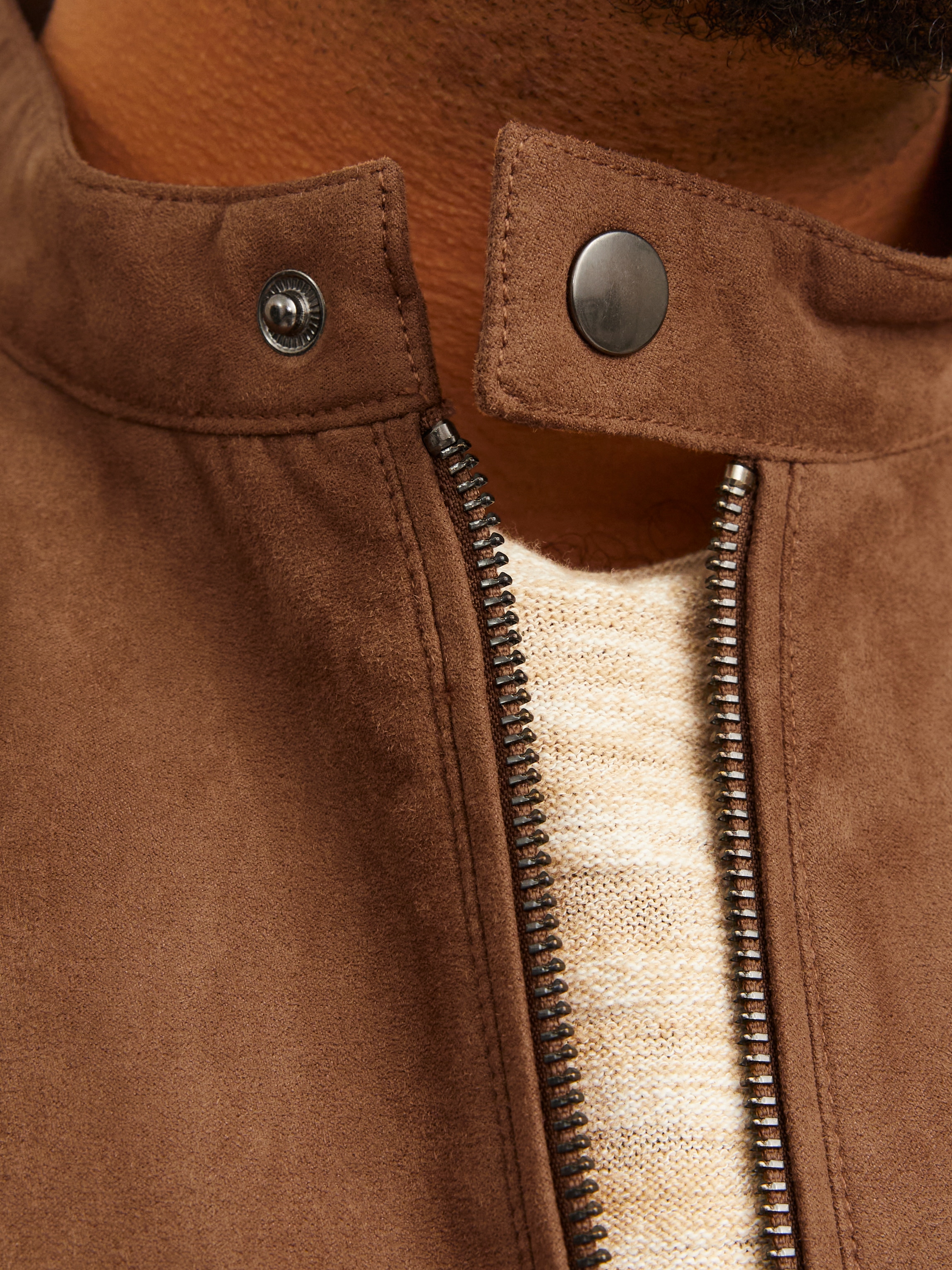 Jack & Jones PlusSize Outdoorjacke »JJEDYLAN CLEAN JACKET NOOS PLS«, ohne Kapuze