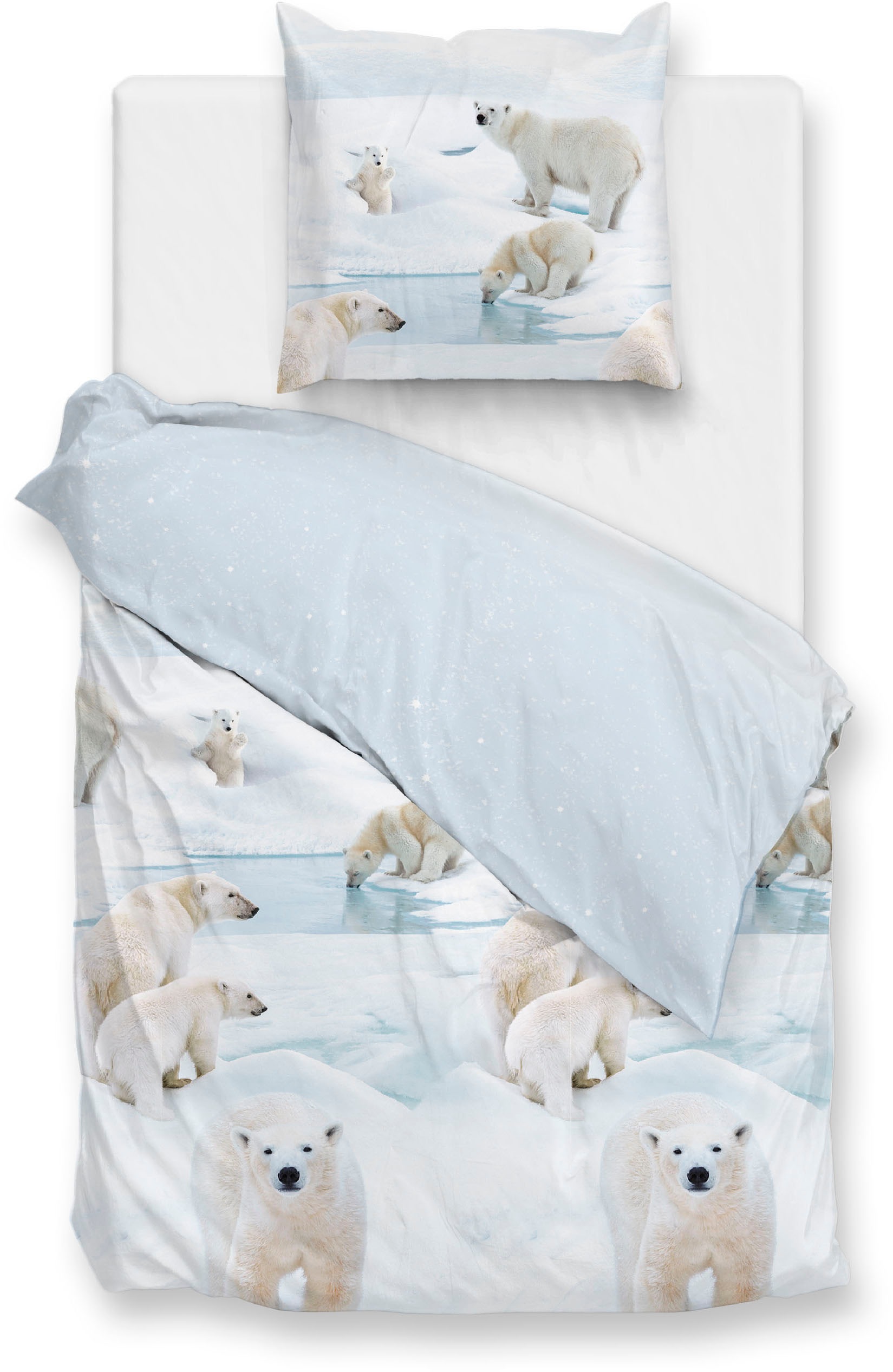 ZO HOME Bettwäsche »Polare« 1 Stk. tlg. Bettwäsche aus 100% Baumwolle, hochwertige Flanell