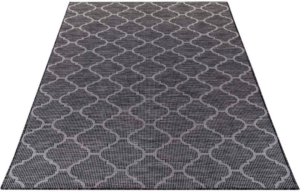 Carpet City Outdoorteppich »PALM 3069« rechteckig 5 mm Höhe Läufer, Wetterf günstig online kaufen