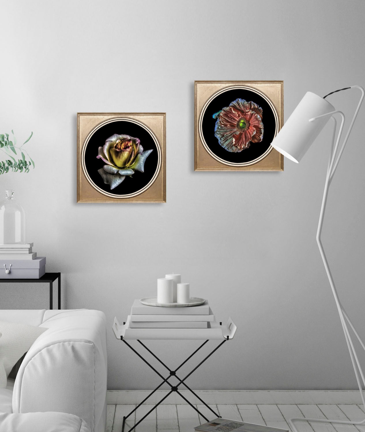 queence Acrylglasbild »Blume«, Blumen-Blumenbilder-Kunst-Pflanzen-Pflanzenb günstig online kaufen