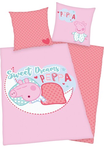 Peppa Pig Kinderbettwäsche »Peppa Pig«, mit niedlichem Peppa Pig Motiv kaufen