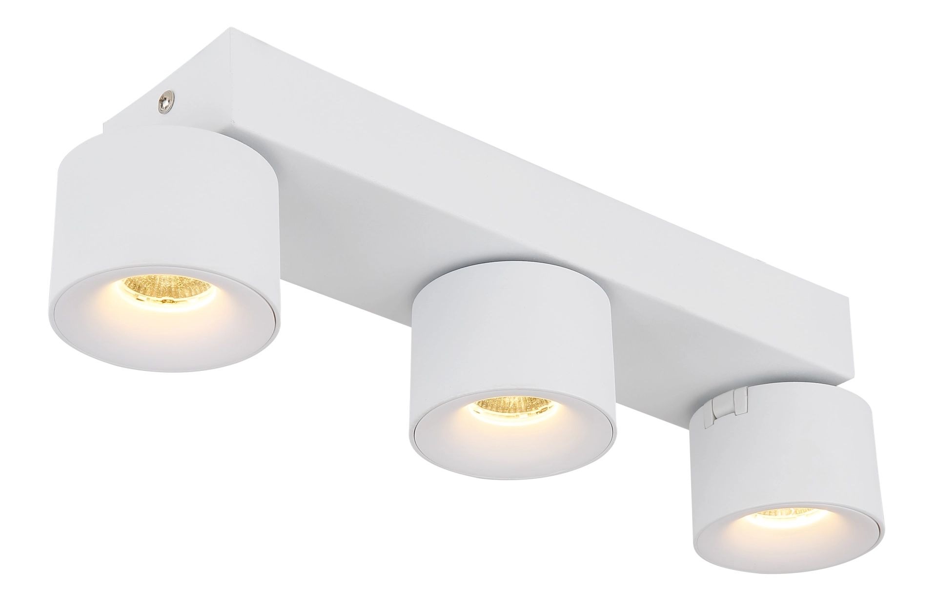 GLOBO LIGHTING LED Deckenstrahler »RAE«, 3 flammig, Leuchtmittel LED-Modul | LED fest integriert, mit schwenkbare und runde -zylindrischen LED-Strahlern