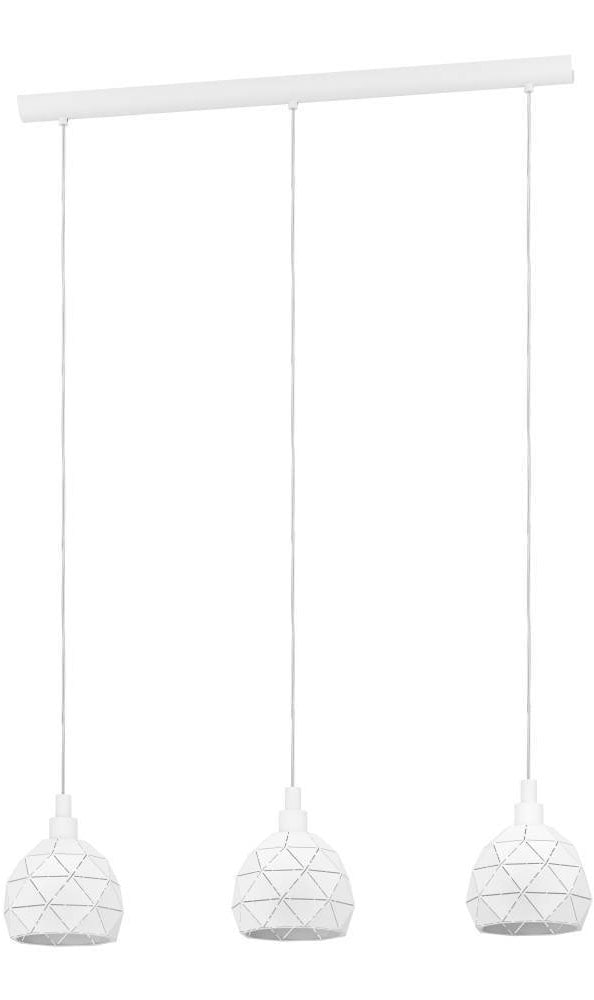 EGLO Hängeleuchte »ROCCAFORTE« E14 1 Stk. Hängeleuchte - L75 x B17 x H110 c günstig online kaufen