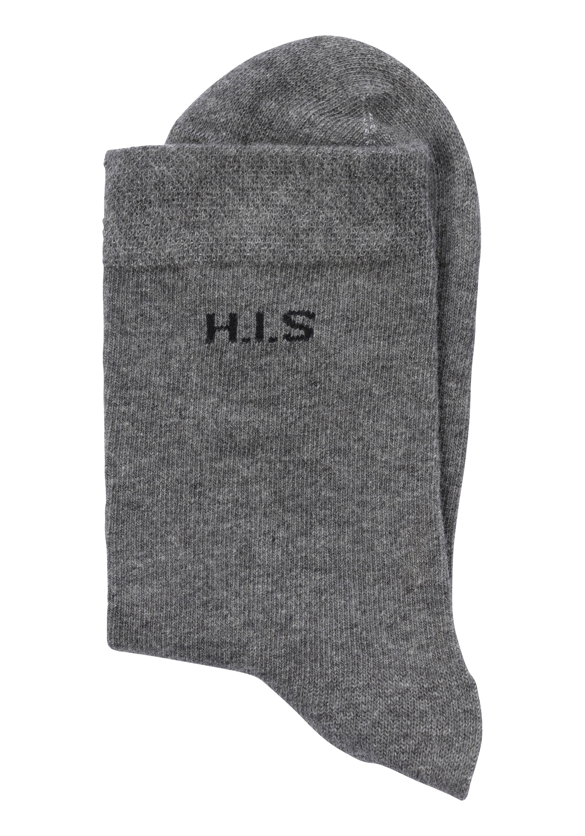 H.I.S Socken, (Packung, 4 Paar), ohne einschneidendes Bündchen