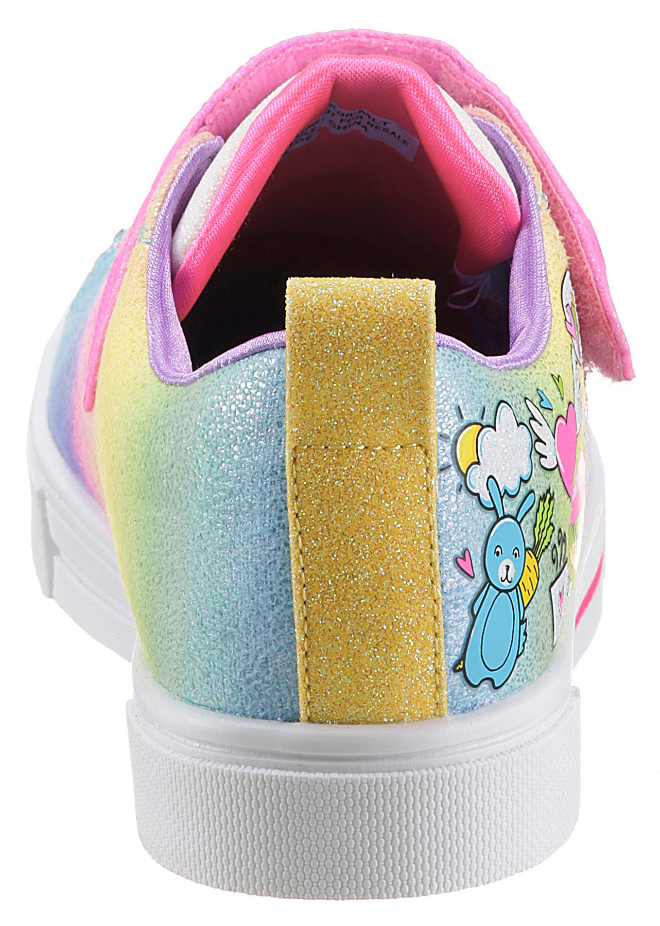 Skechers Kids Sneaker »TWINKLE SPARKS BFF MAGIC«, im glitzernden Look, Freizeitschuh, Halbschuh, Schnürschuh