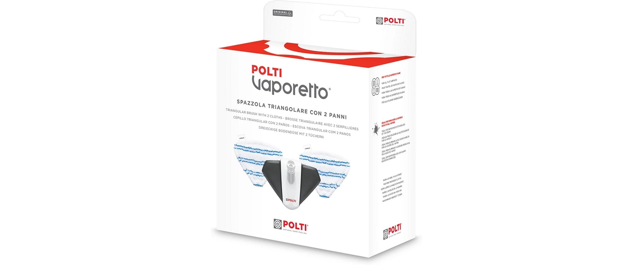 Polti Dampfreiniger »mit Tüchern 2 Stück«