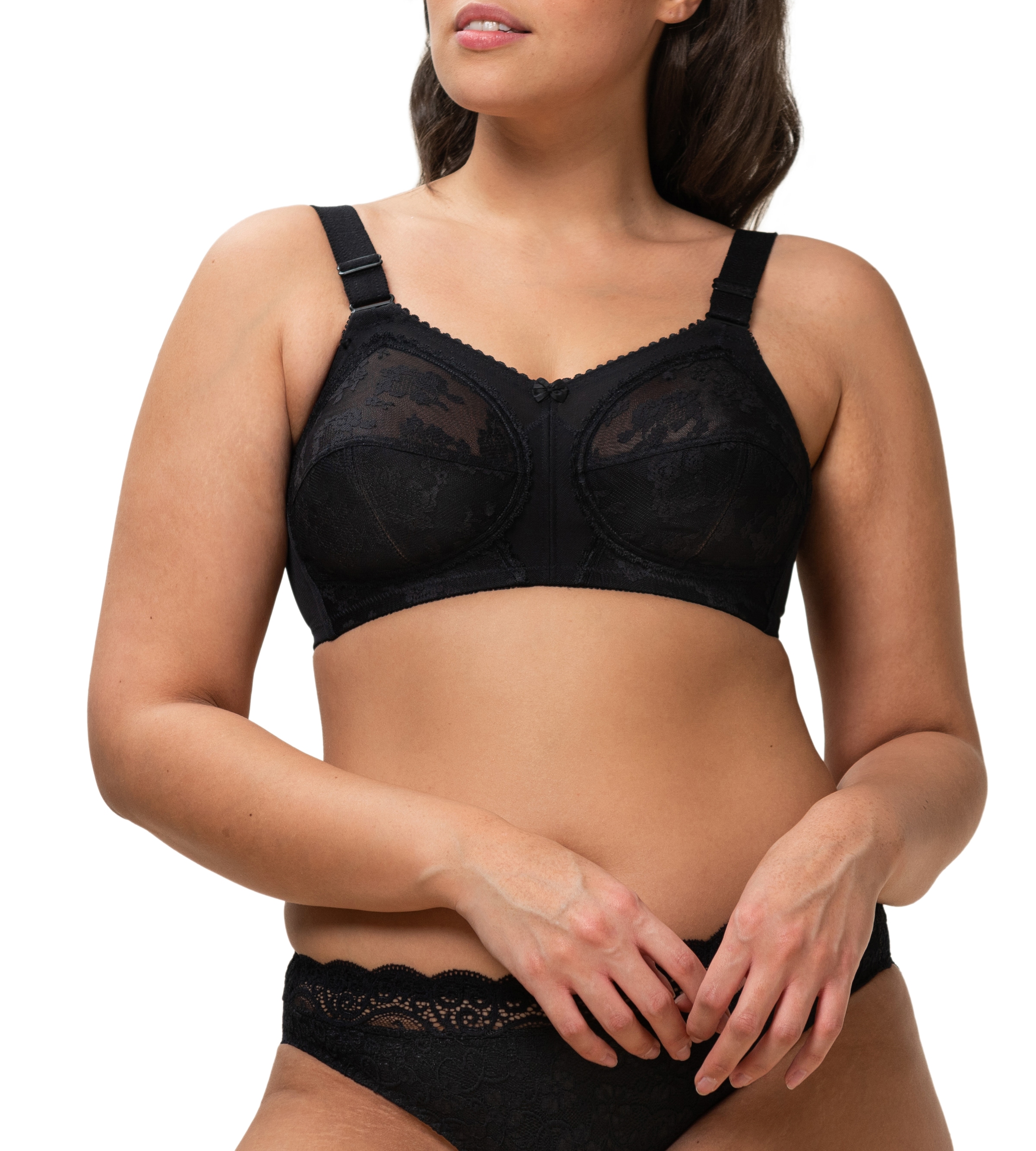 Triumph Bügelloser BH »Doreen«, Cup B-E, ohne Bügel mit Spitze, Cups mit  softer Polsterung im Online-Shop kaufen