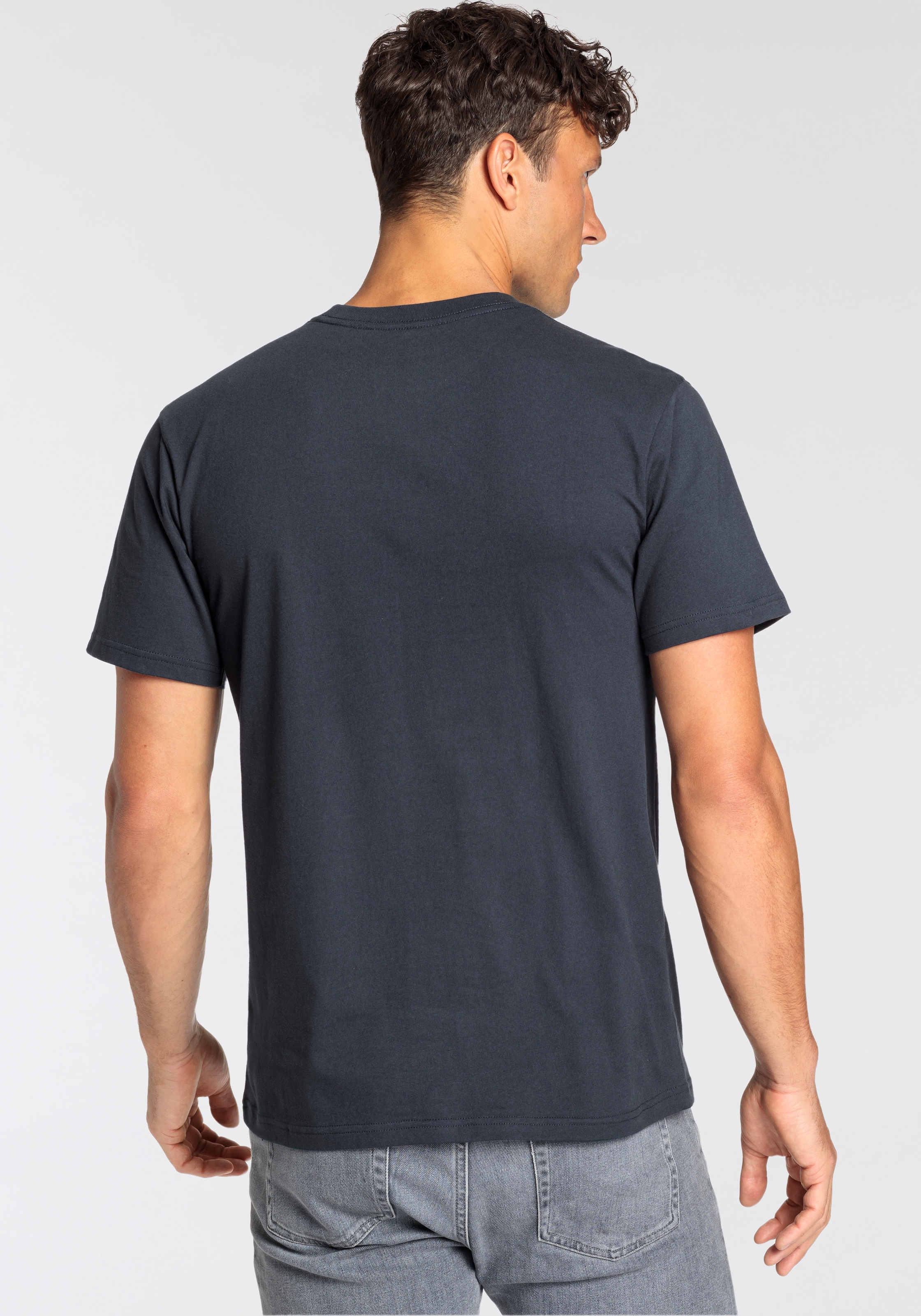 Quiksilver T-Shirt »CLOUD UNDER PACK SHORT SLEEVE TEE YM« Packung, 2, 2 Stk. im Doppelpack