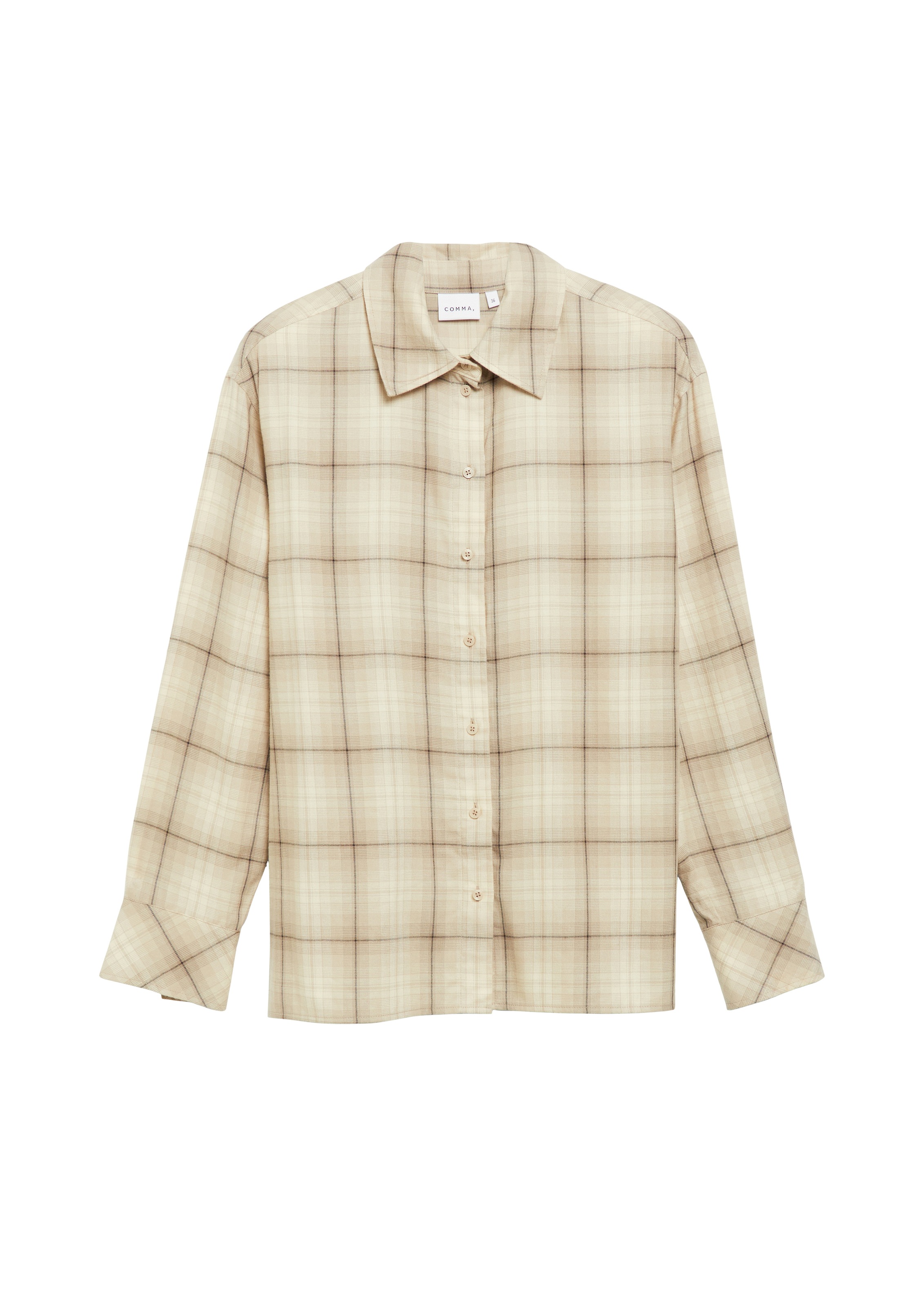 Comma Karobluse im Oversize-Look