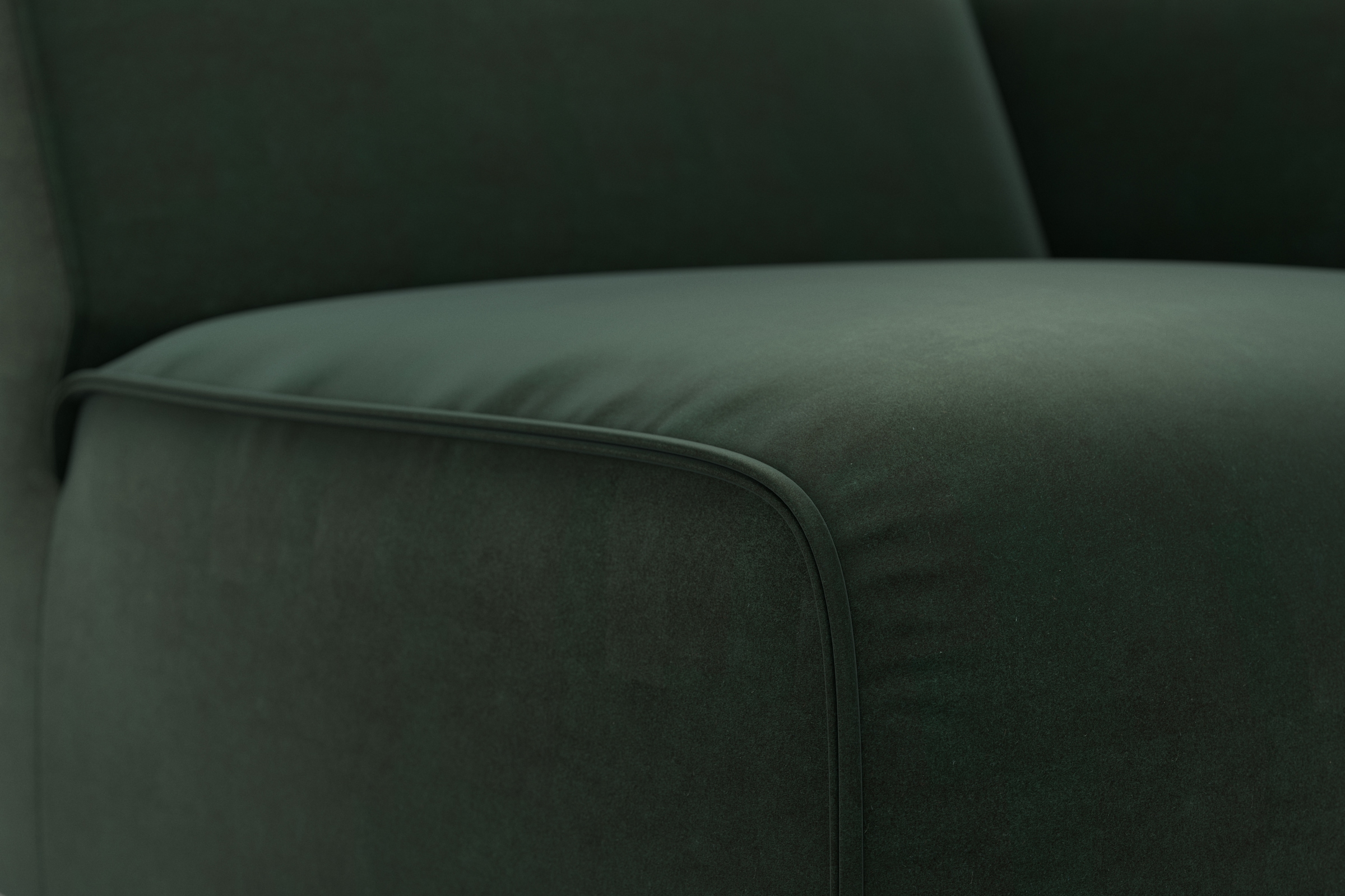 RAUM.ID Sessel »Merid Sofa-Eckelement, Maße B/T/H: 109/97/46 cm«, als Modul oder separat verwendbar, für individuelle Zusammenstellung