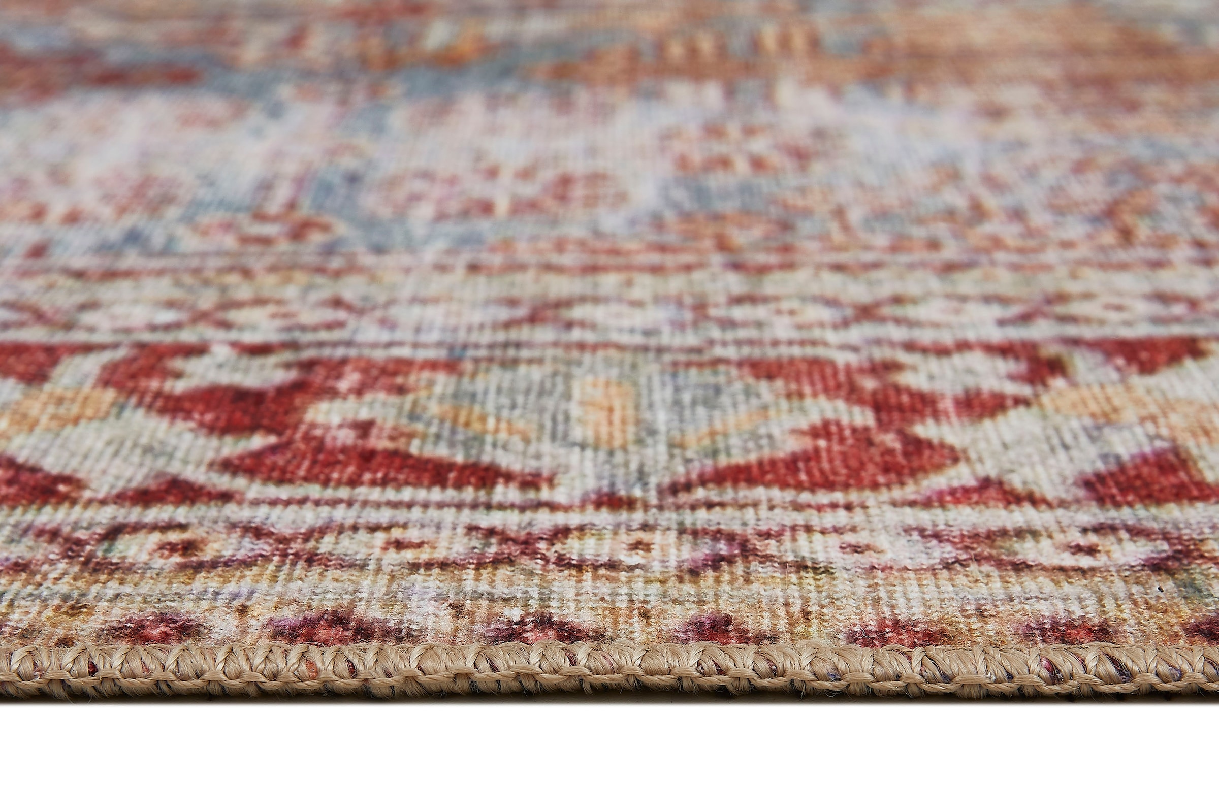 LUXOR living Teppich »Lagerräumung«, rechteckig, 5 mm Höhe, Sonderposten, moderne Vintage Designs, Orient Optik, mit Bordüre