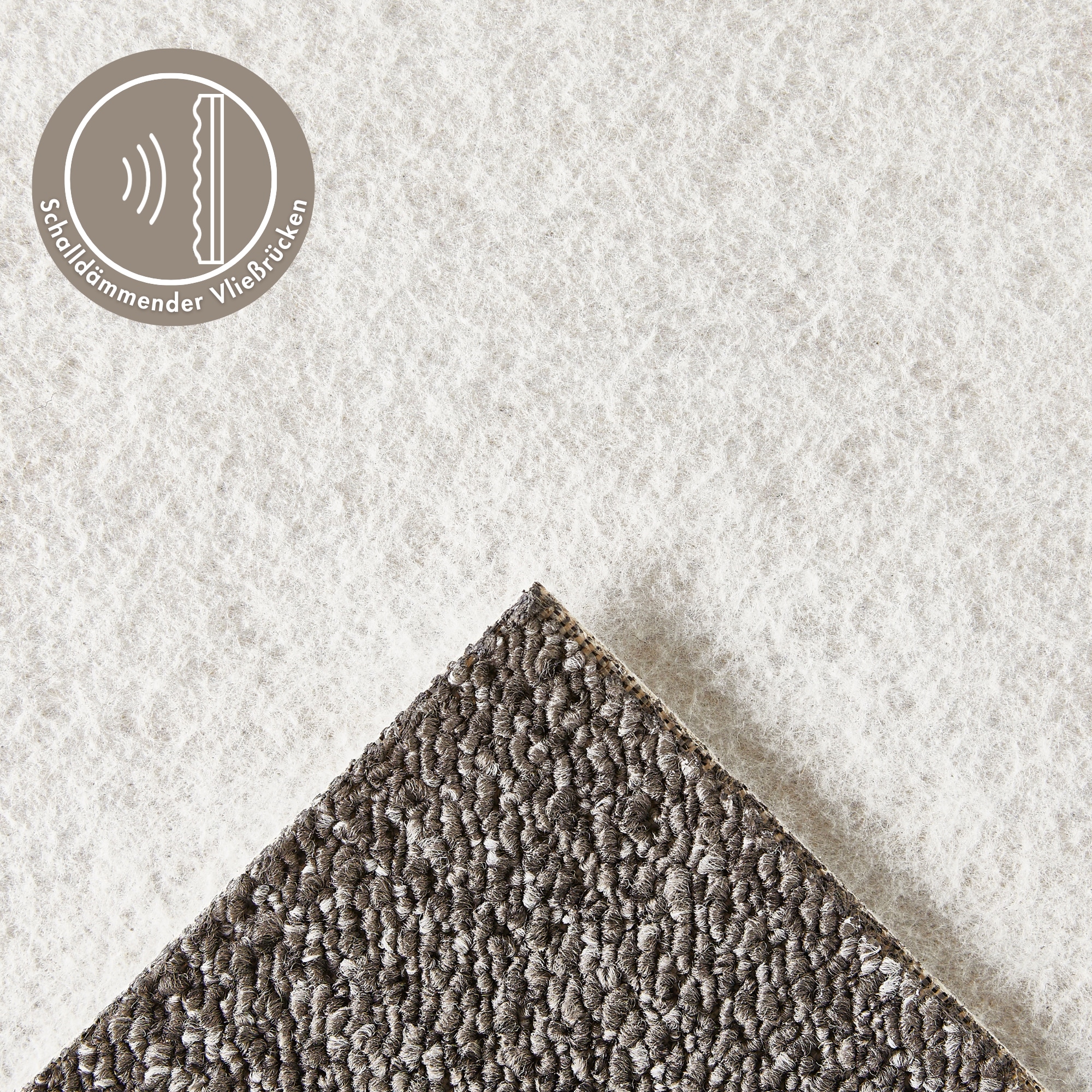 Andiamo Teppichboden »Schlinge Joe, Made in Netherlands«, rechteckig, 6 mm Höhe, Breite 400 cm, meliert, Wohnzimmer, strapazierfähig & robust
