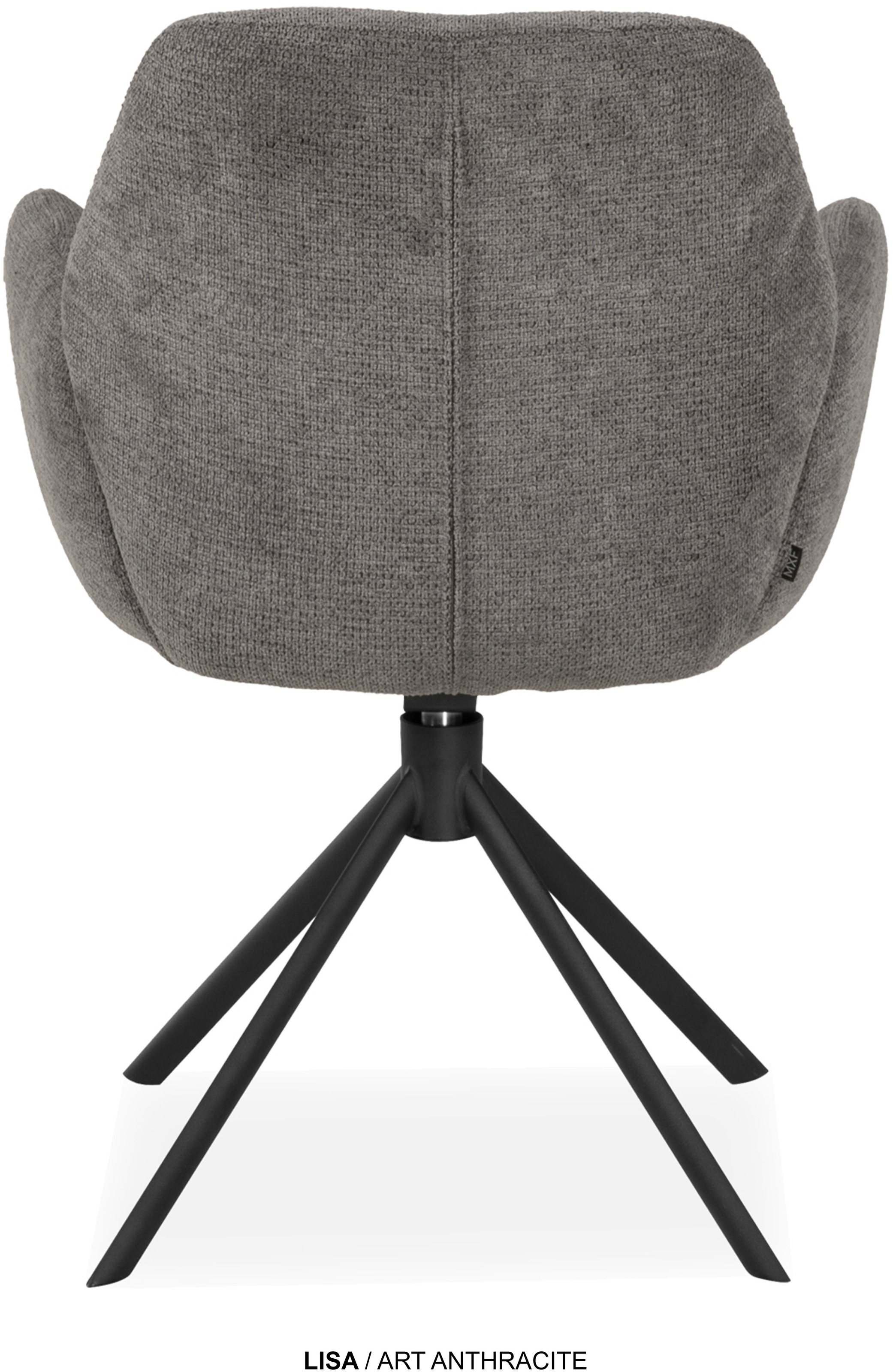 OMG Design Esszimmerstuhl »Lisa« (Set) 1 Stk.Drehstuhl mit auto-return, Armlehnenstuhl