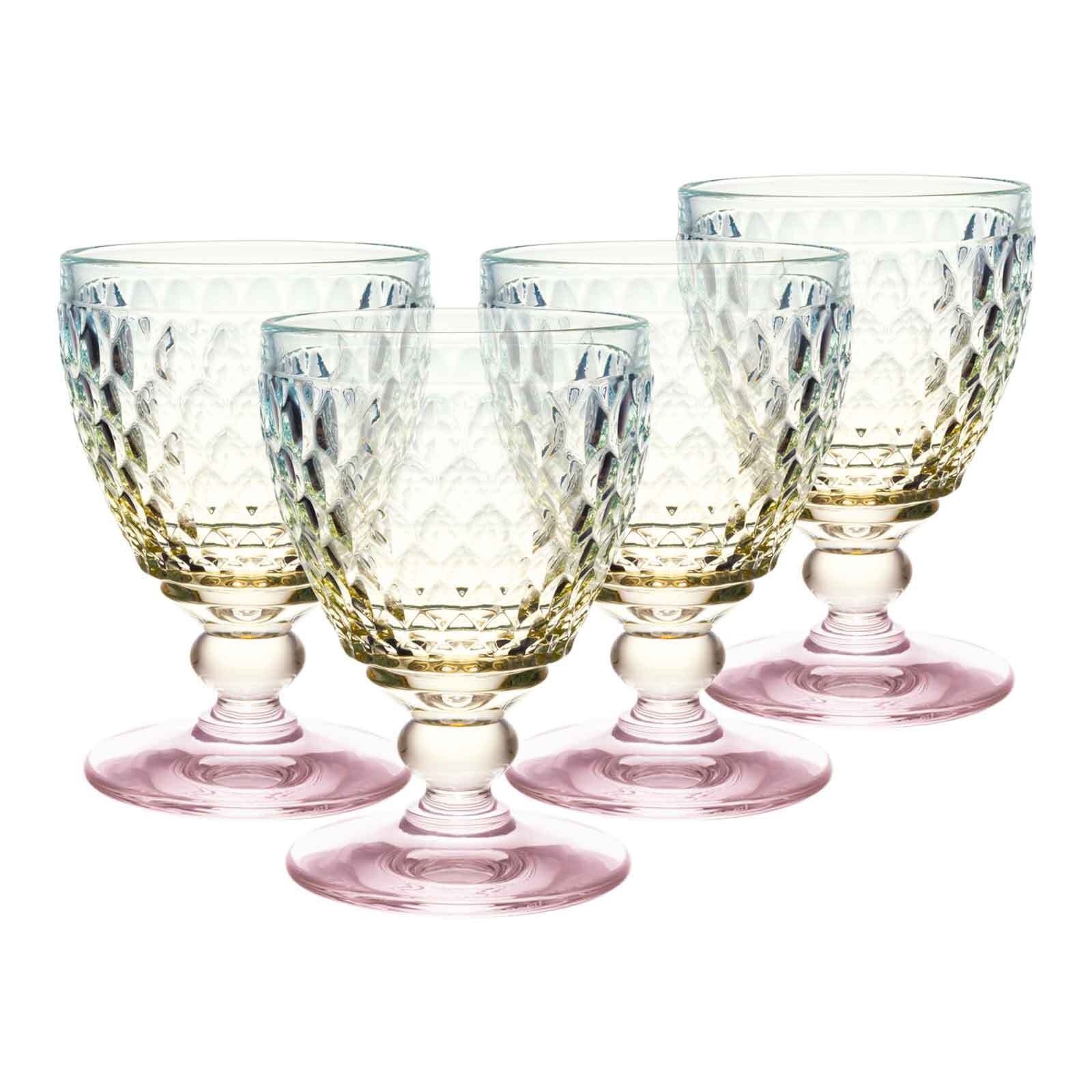 Villeroy & Boch Glas »Wasserkelche Boston Pearl 250 ml 4er Set bunt« günstig online kaufen