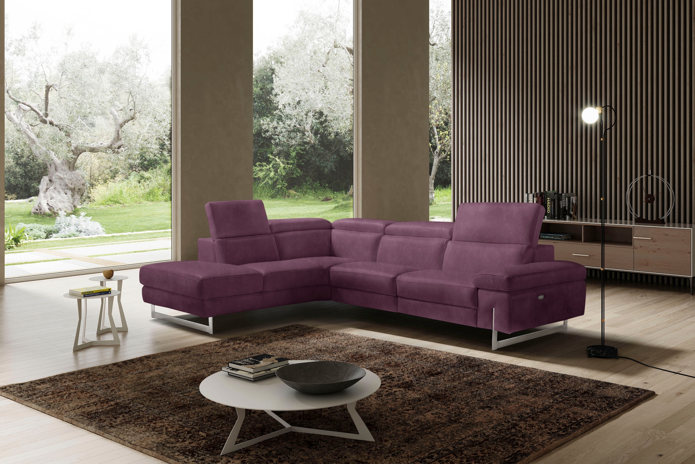 Egoitaliano Ecksofa "Candice, elegant, edel und bequem, erstklassiger Sitzk günstig online kaufen