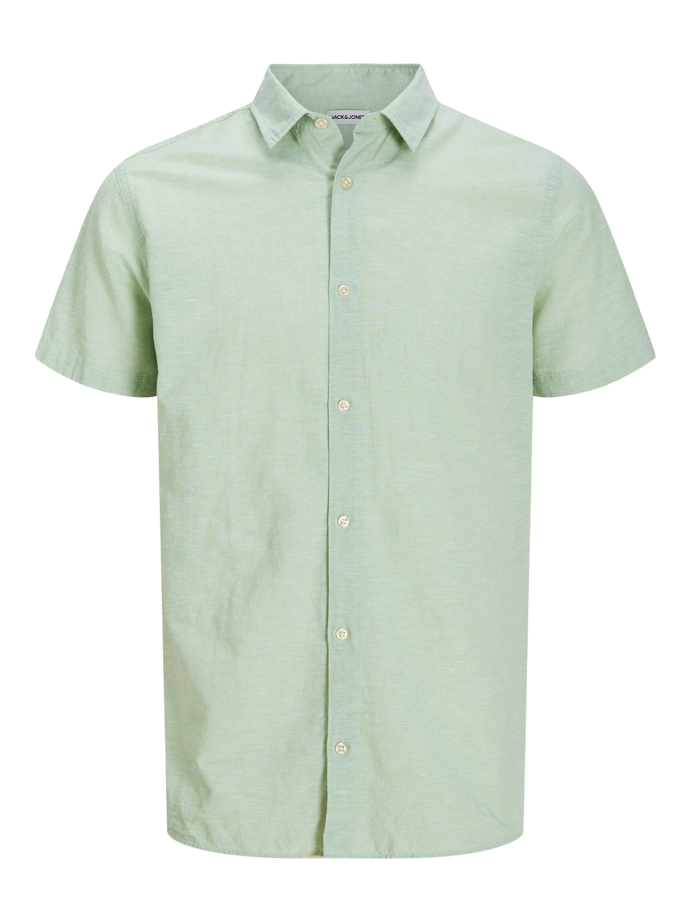 Jack & Jones PlusSize Kurzarmhemd »JJEBREEZE SHIRT SS SN PLS«, mit Hemdkragen