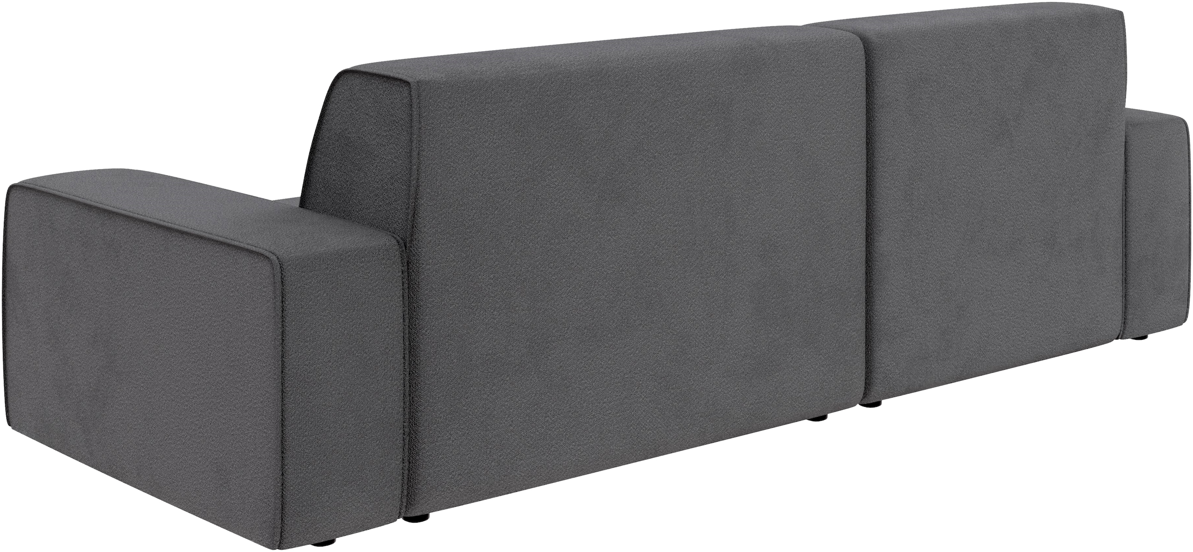 TRENDMANUFAKTUR Ecksofa »Graz, wahlweise mit Sitzvorschub und Bettkasten, L-Form, Breite 246 cm«, in Cord-, haustierfreundlichem LEO Struktur- oder LUMOS-3D-Bezug