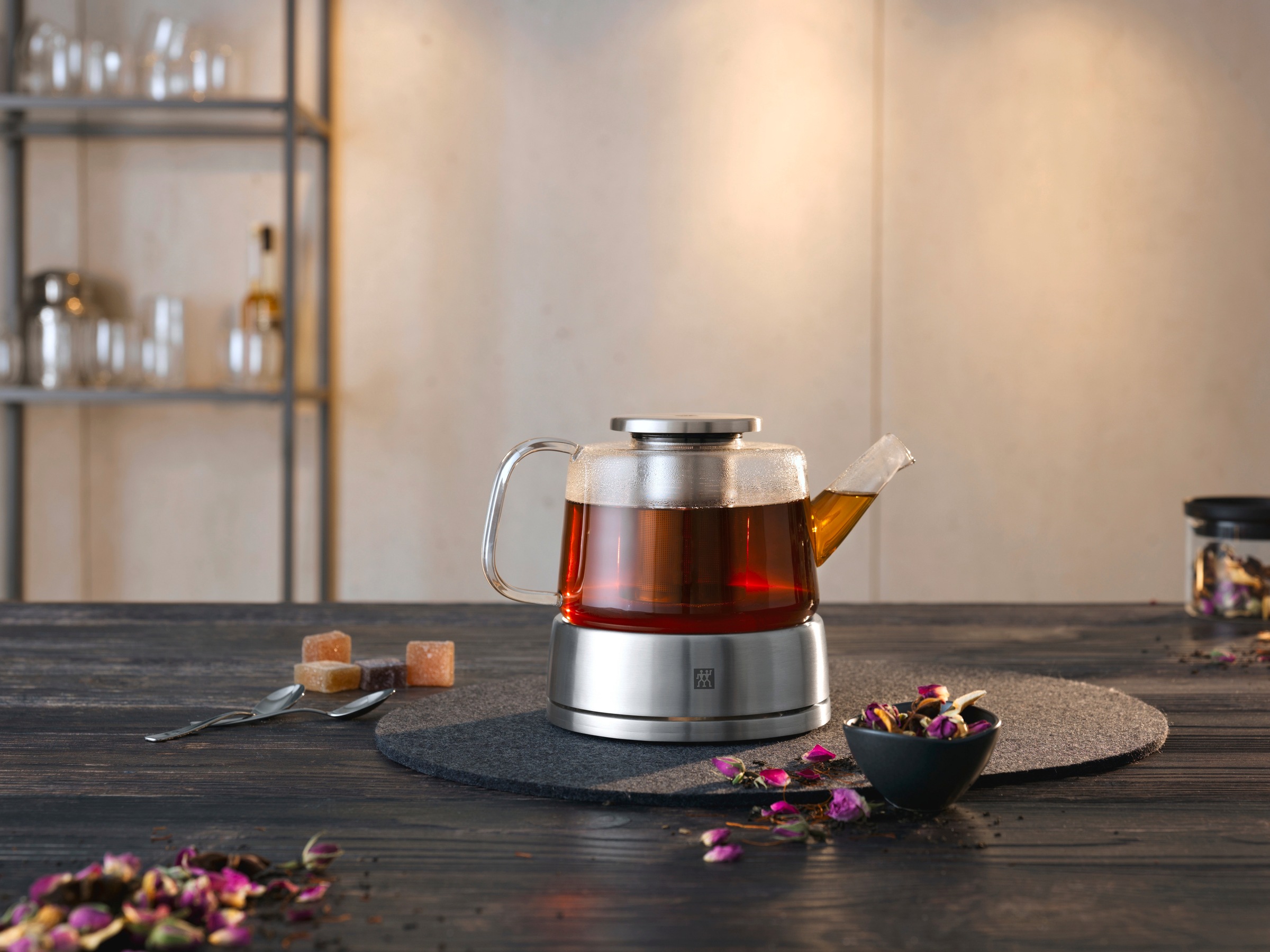 Zwilling Teekanne »Sorrento« 0,8 l Set, Set enthält Teekanne mit Stövchen u günstig online kaufen
