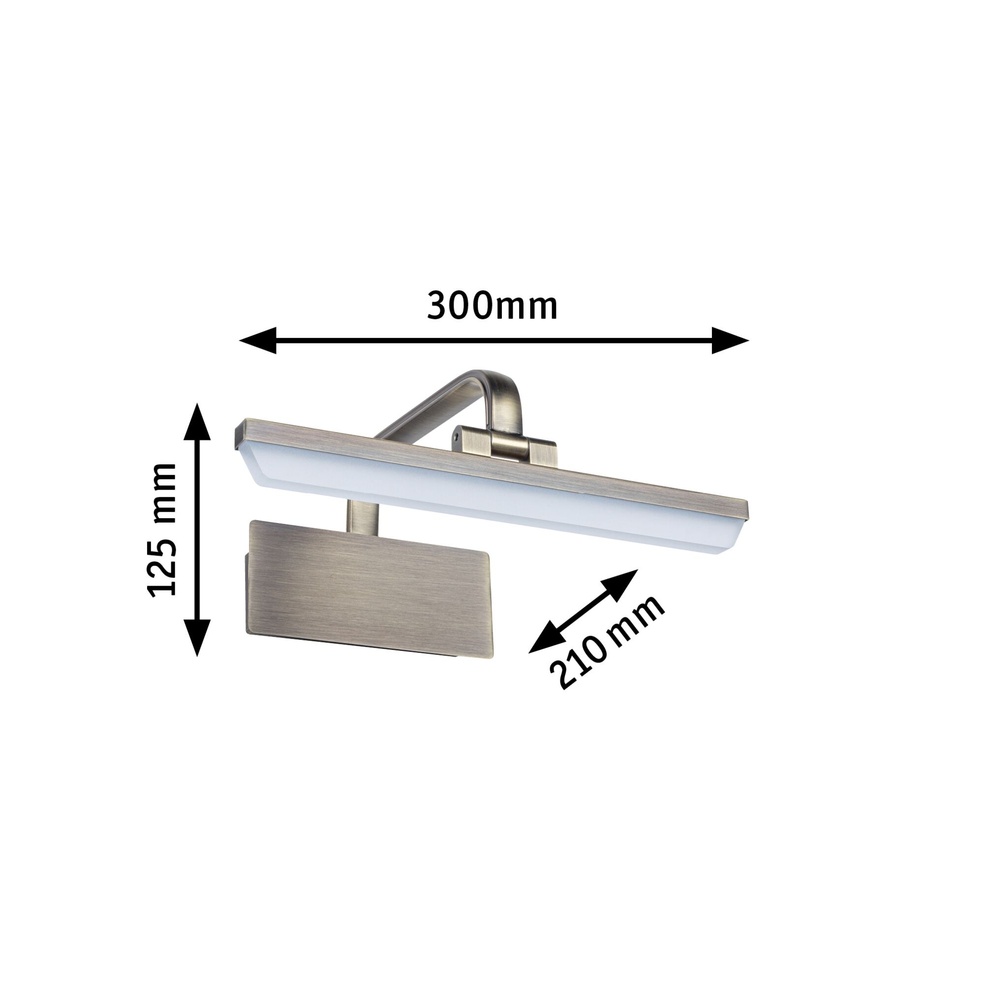 Paulmann LED Bilderleuchte »Renan 3000K, 230V«, 1 flammig