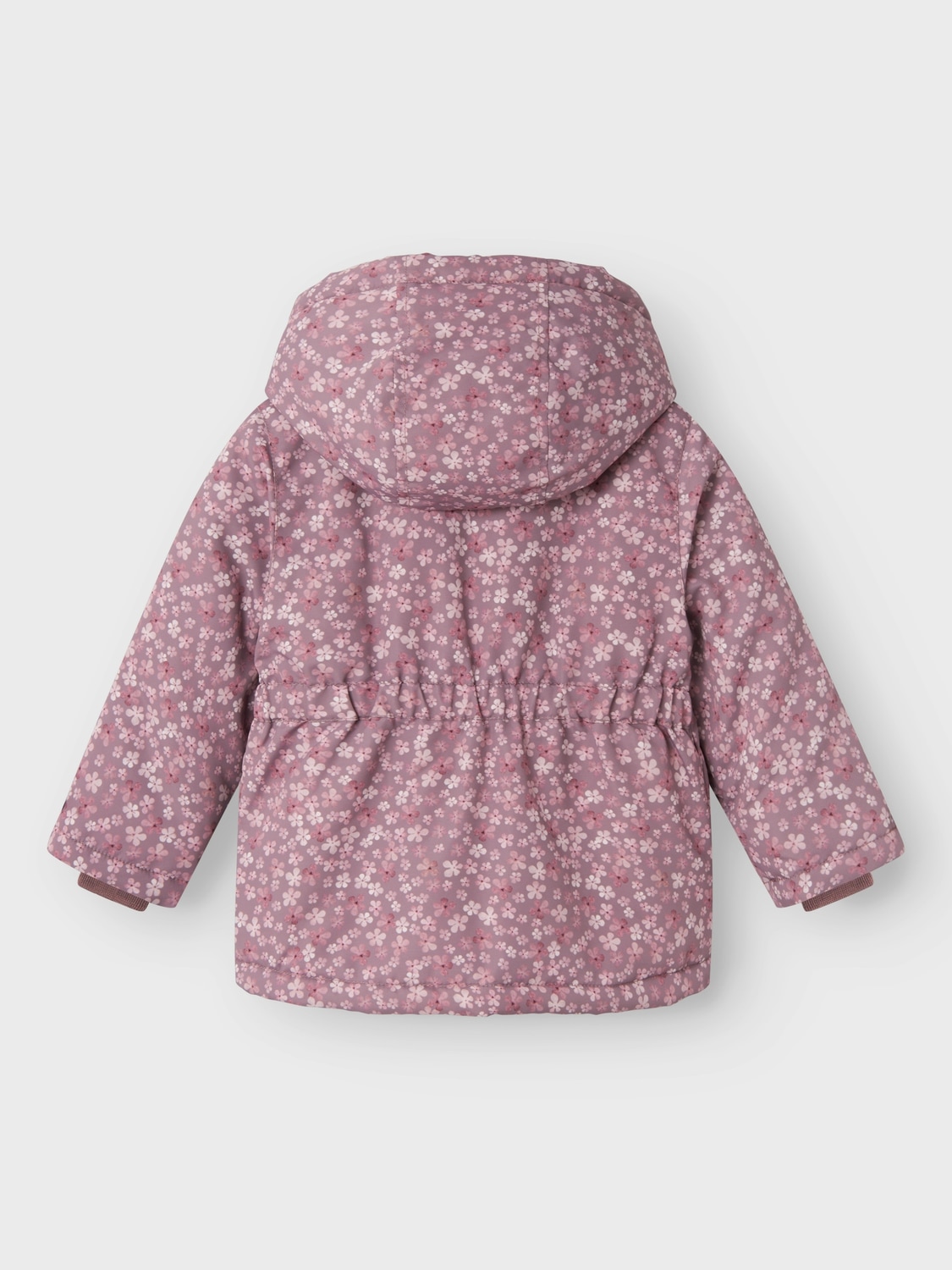 Name It Outdoorjacke »NBFMAXI JACKET AOP« mit Kapuze