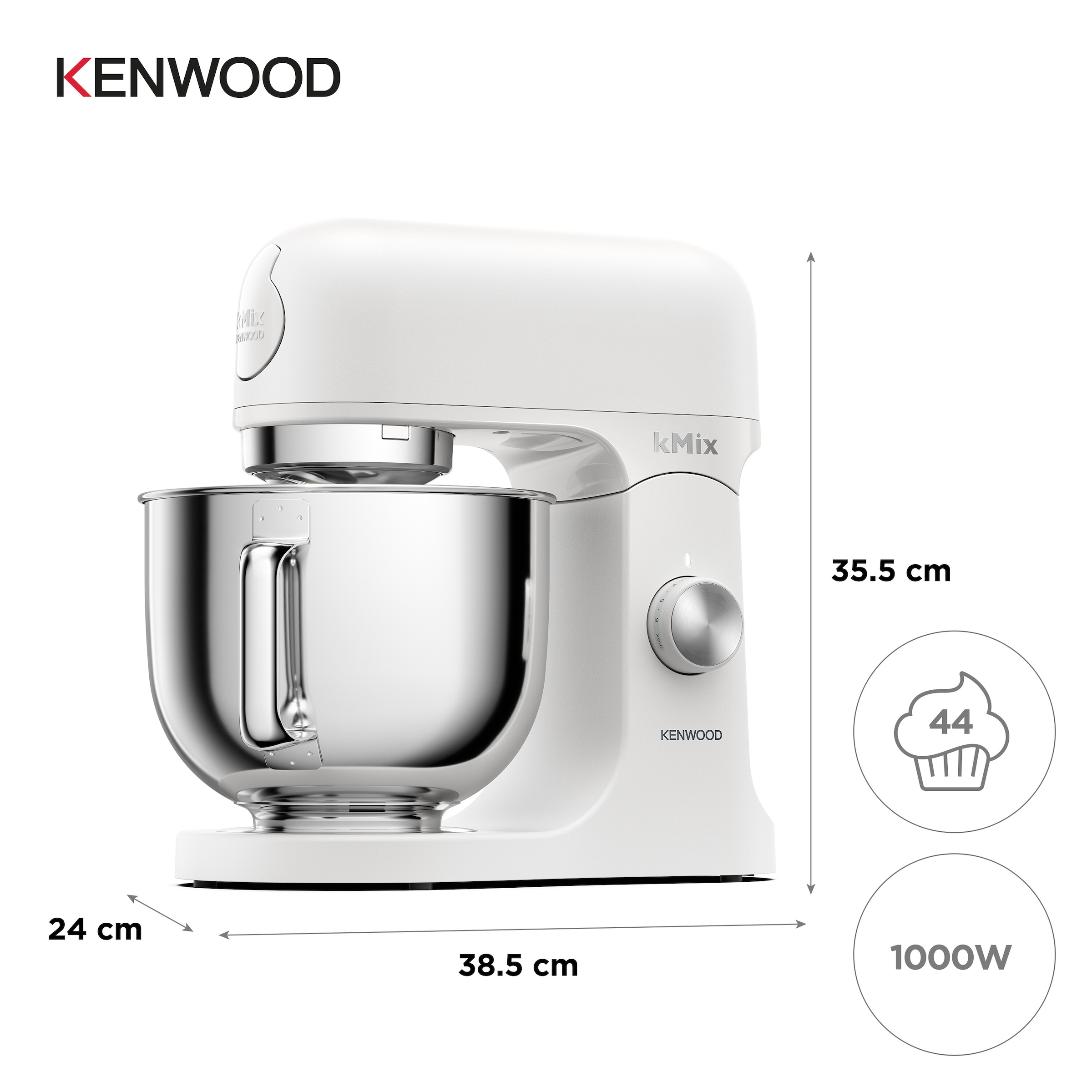 KENWOOD Küchenmaschine »KMIX KMX751ABK«