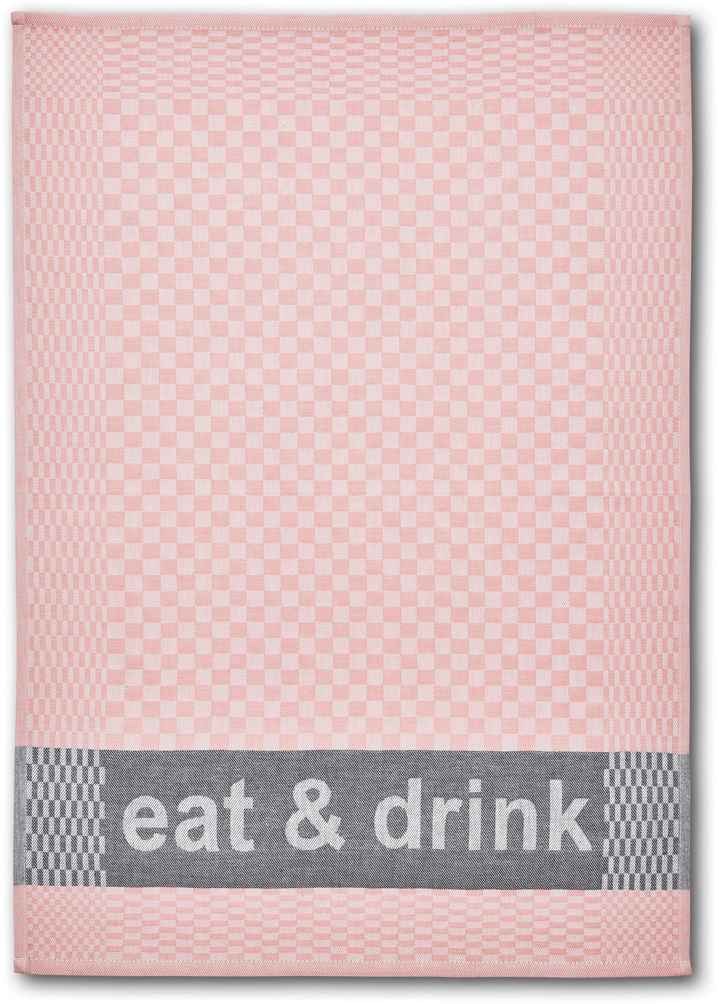 Dyckhoff Geschirrtuch »Eat & Drink, Maße je Tuch ca. 50x70 cm«, (Set, 6 tlg günstig online kaufen