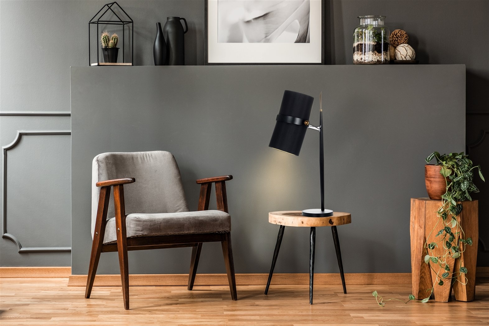 Kayoom Tischleuchte »Tischlampe Novum 110«, 1 flammig, Leuchtmittel E27   o günstig online kaufen