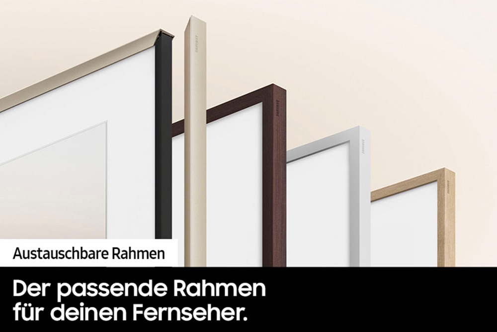 Samsung QLED-Fernseher »GQ50LS03DAU«, 4K Ultra HD, Smart-TV, The Frame, Mattes Display, Art Mode, Austauschbare Rahmen, Dolby Atmos