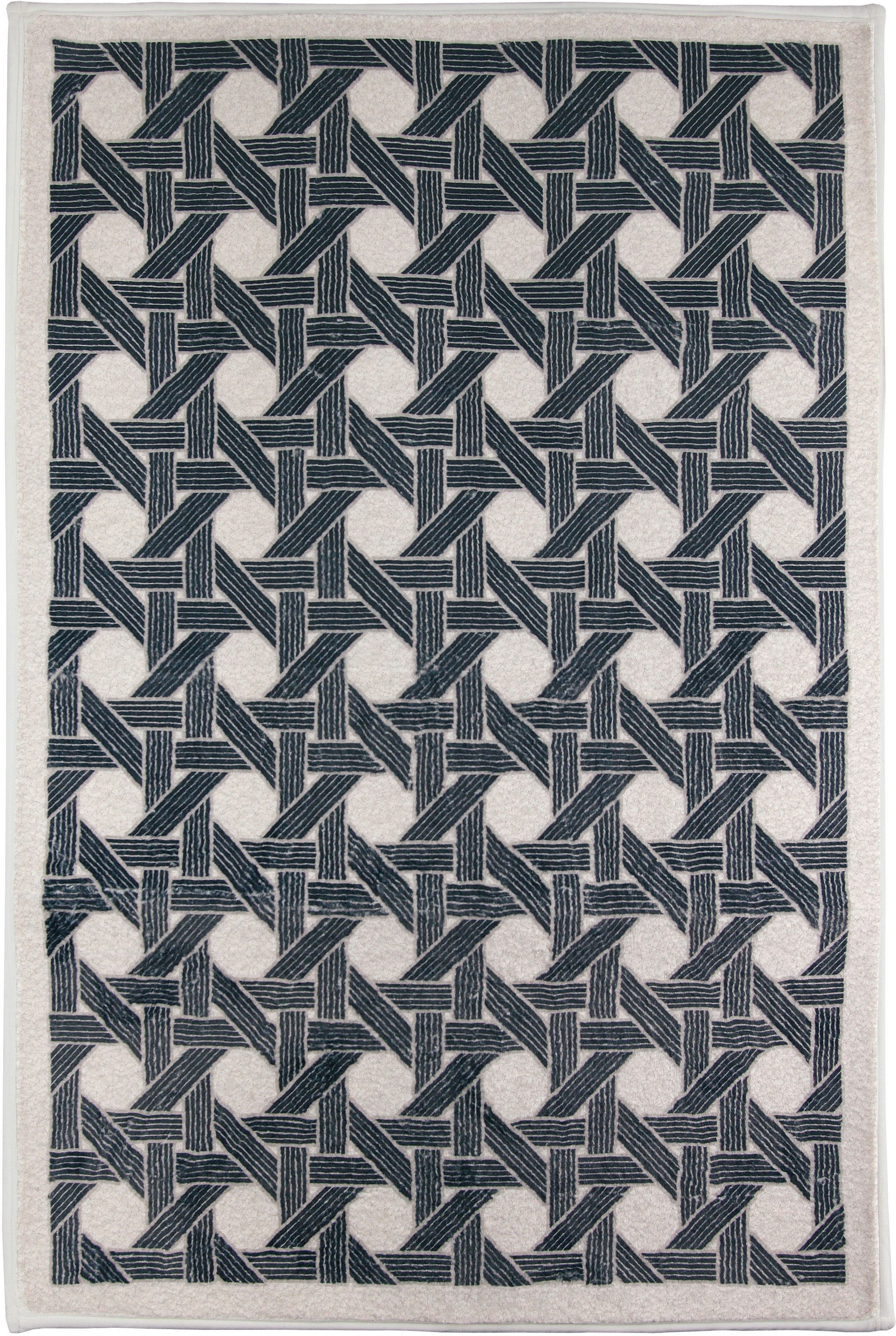 Kleine Wolke Badematte »Vienna«, rutschhemmend beschichtet, fußbodenheizungsgeeignet, Badteppich, geringe Höhe, modernes Design, waschbar