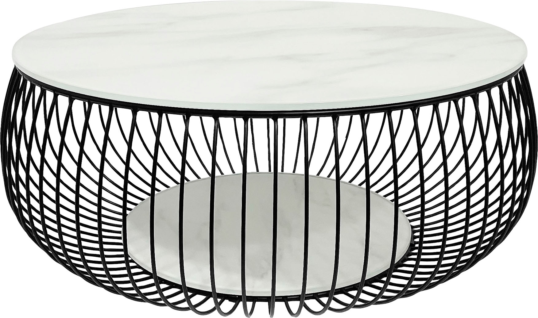 SalesFever Couchtisch »Coffeetable Wohnzimmertisch im minimalistischen Stil günstig online kaufen