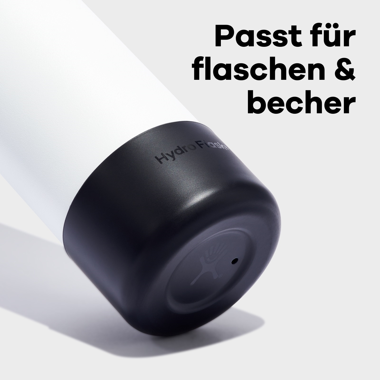 Hydro Flask Flaschenuntersetzer »Medium Bottle Boot, abnehmbarer Flachenschutz, Hülle aus Silikon« geeignet für 32 oz (946 ml) und 40 oz (1,182 ml) Wide Mouth Flaschen