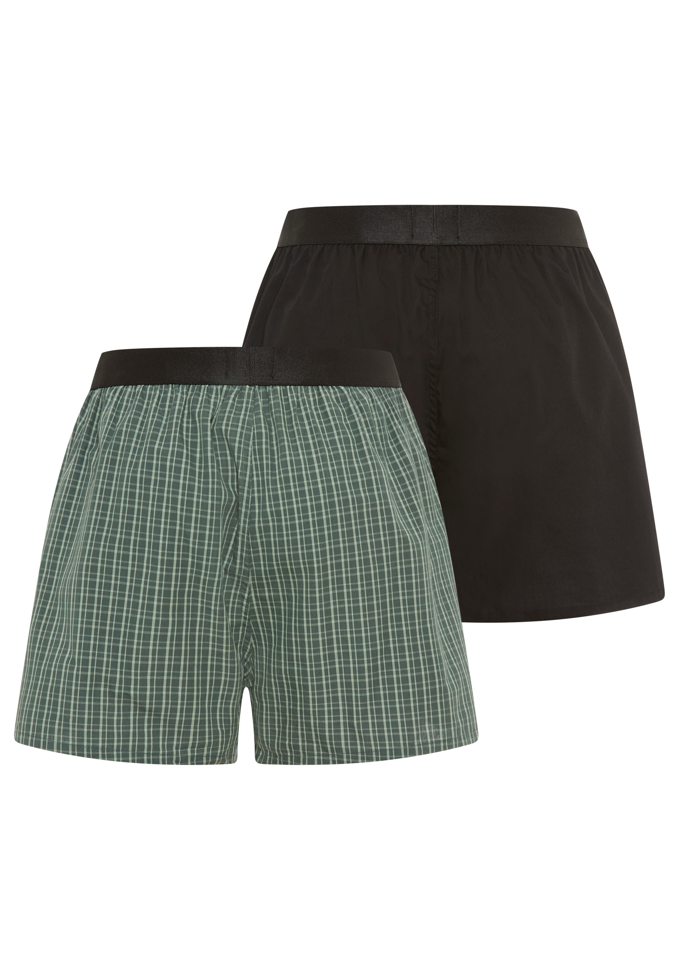 BOSS Pyjamashorts »2P Boxer Shorts EW«  mit Logobund