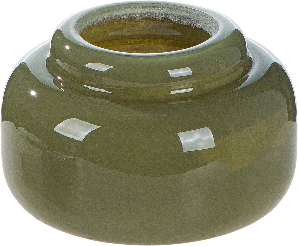 GILDE Tischvase »Vase Stack mehrfarbig H. 40 cm« Dekovase, Glas, stapelbar, Blumenvase, platzsparend, modern