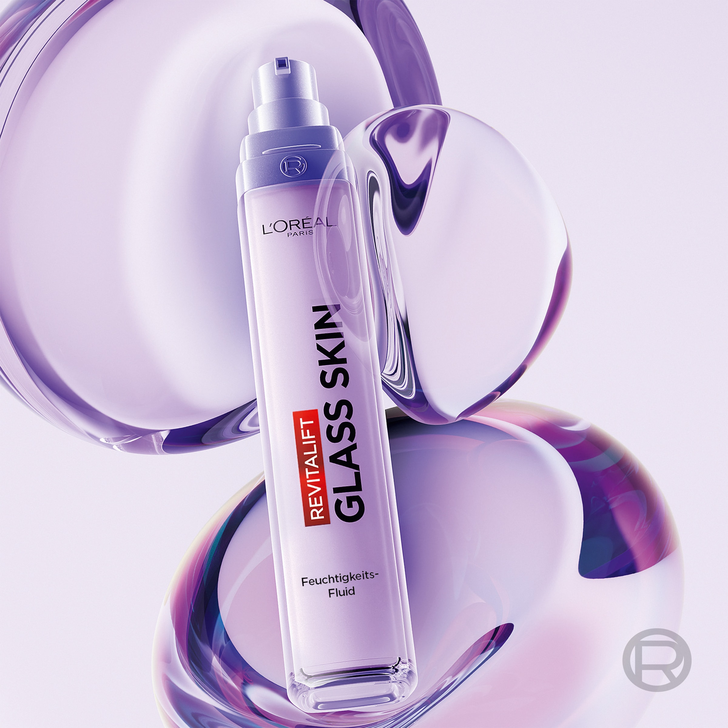 L'ORÉAL PARIS Gesichtsfluid »REVITALIFT GLASS SKIN FEUCHTIGKEITSFLUID« glättet die Hautoberfläche für eine glowy Ausstrahlung