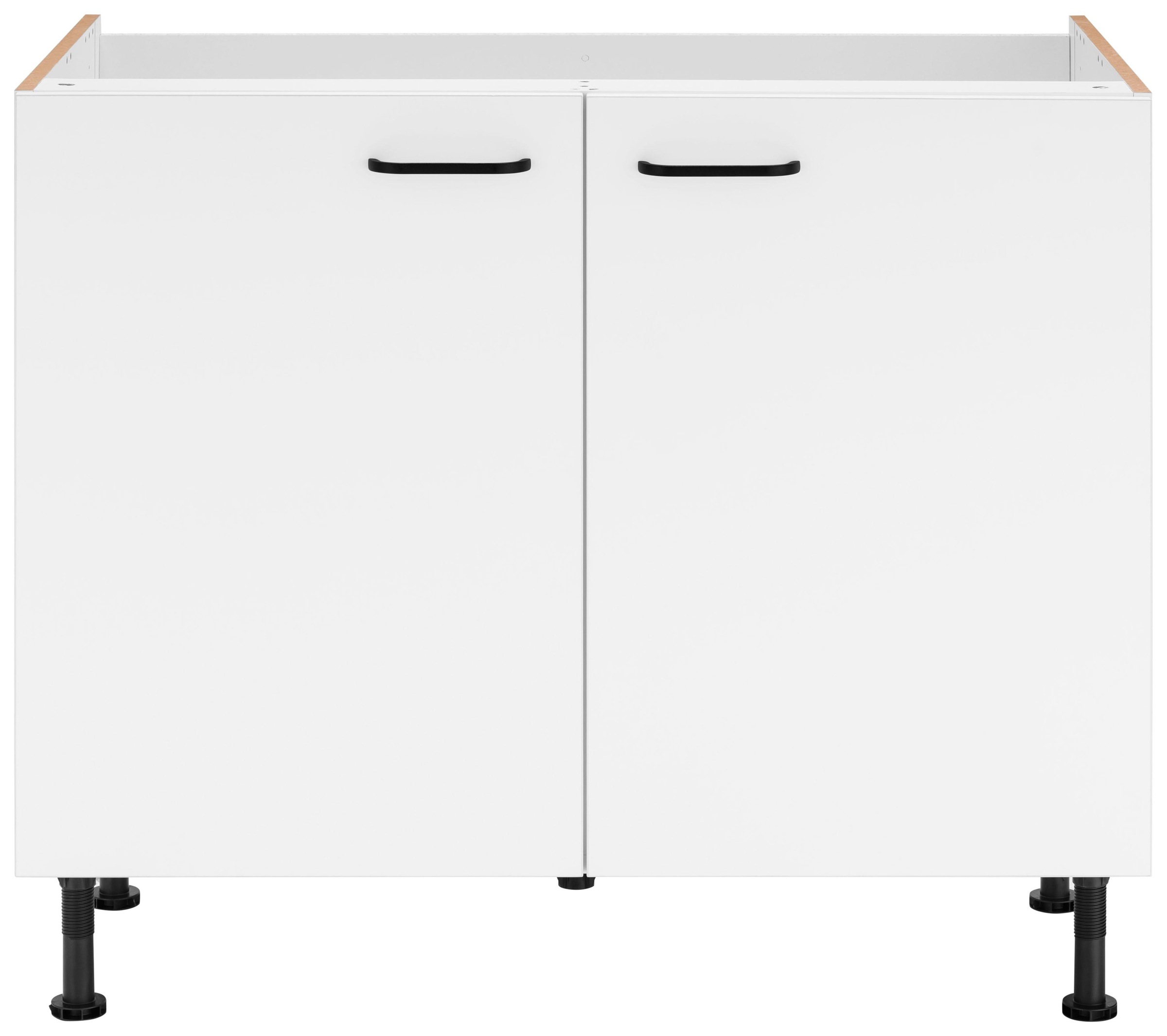 OPTIFIT Spülenschrank »Elga«, mit Soft-Close-Funktion, höhenverstellbaren Füßen, Breite 100 cm
