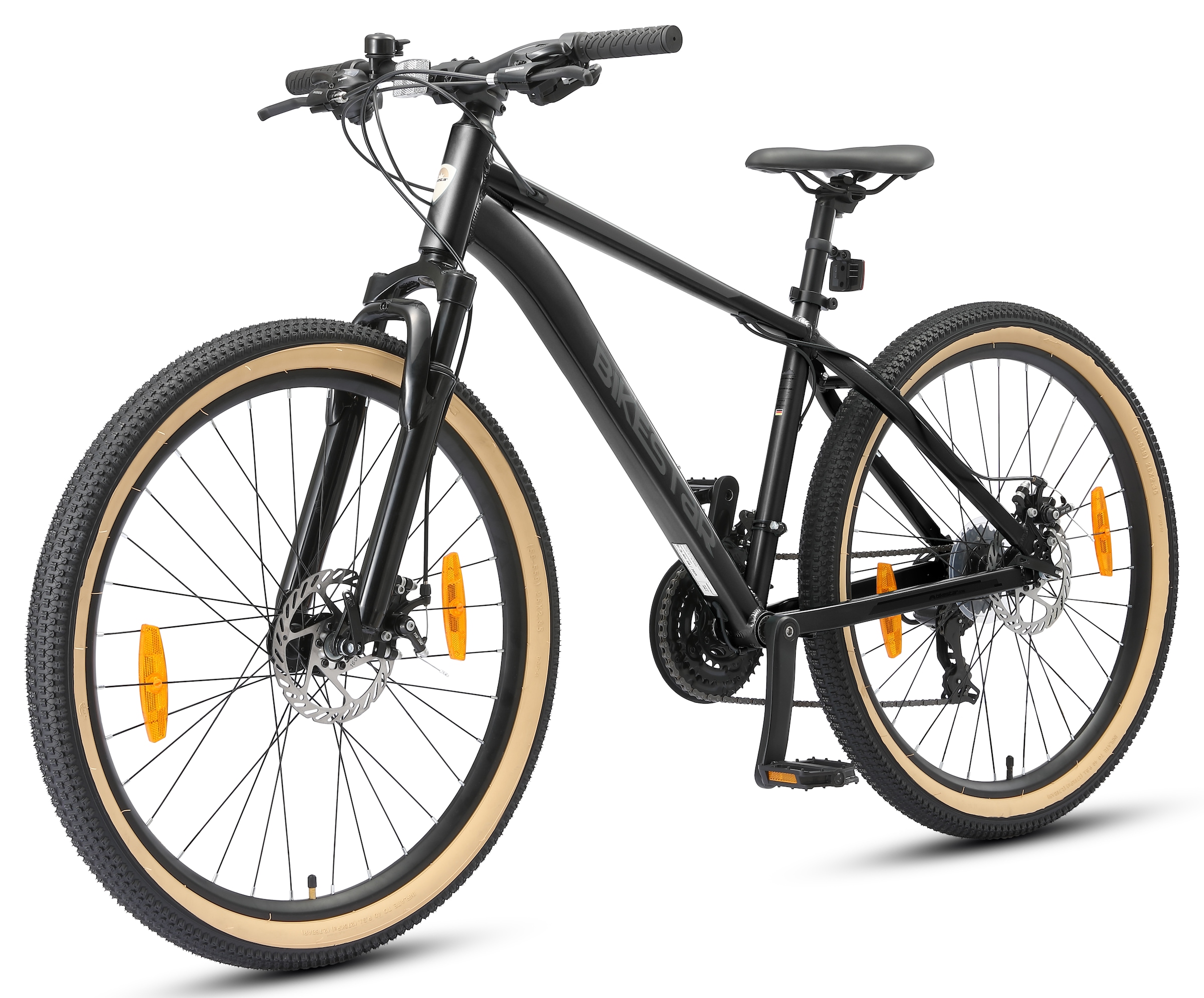 Bikestar Mountainbike 21 Gang Shimano RD-TY300 Schaltwerk Kettenschaltung für Damen und Herren, Kettenschaltung