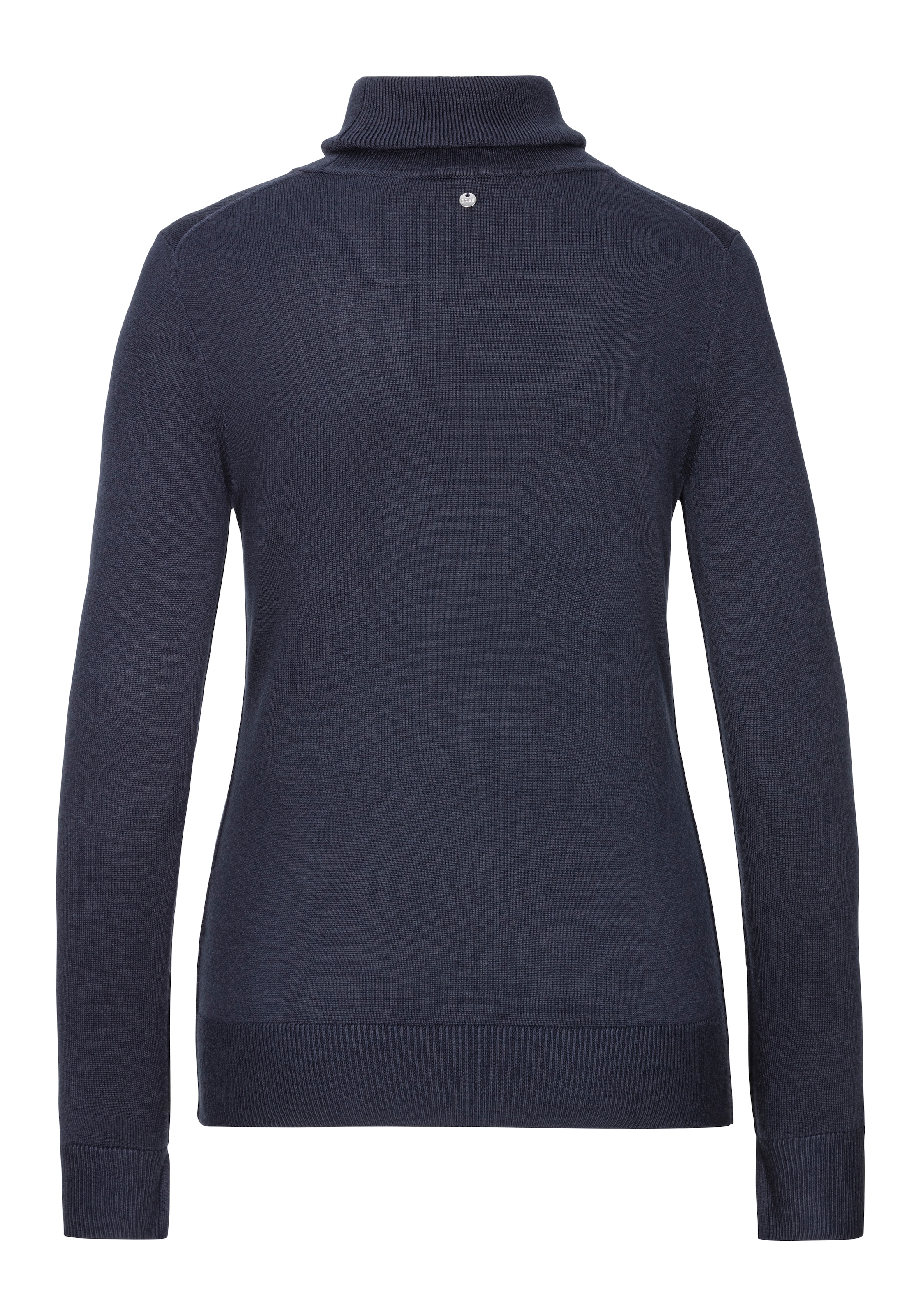 BOSS ORANGE Strickpullover »Fiddie Premium Damenmode«, mit modischem Schlitz am Ärmelsaum