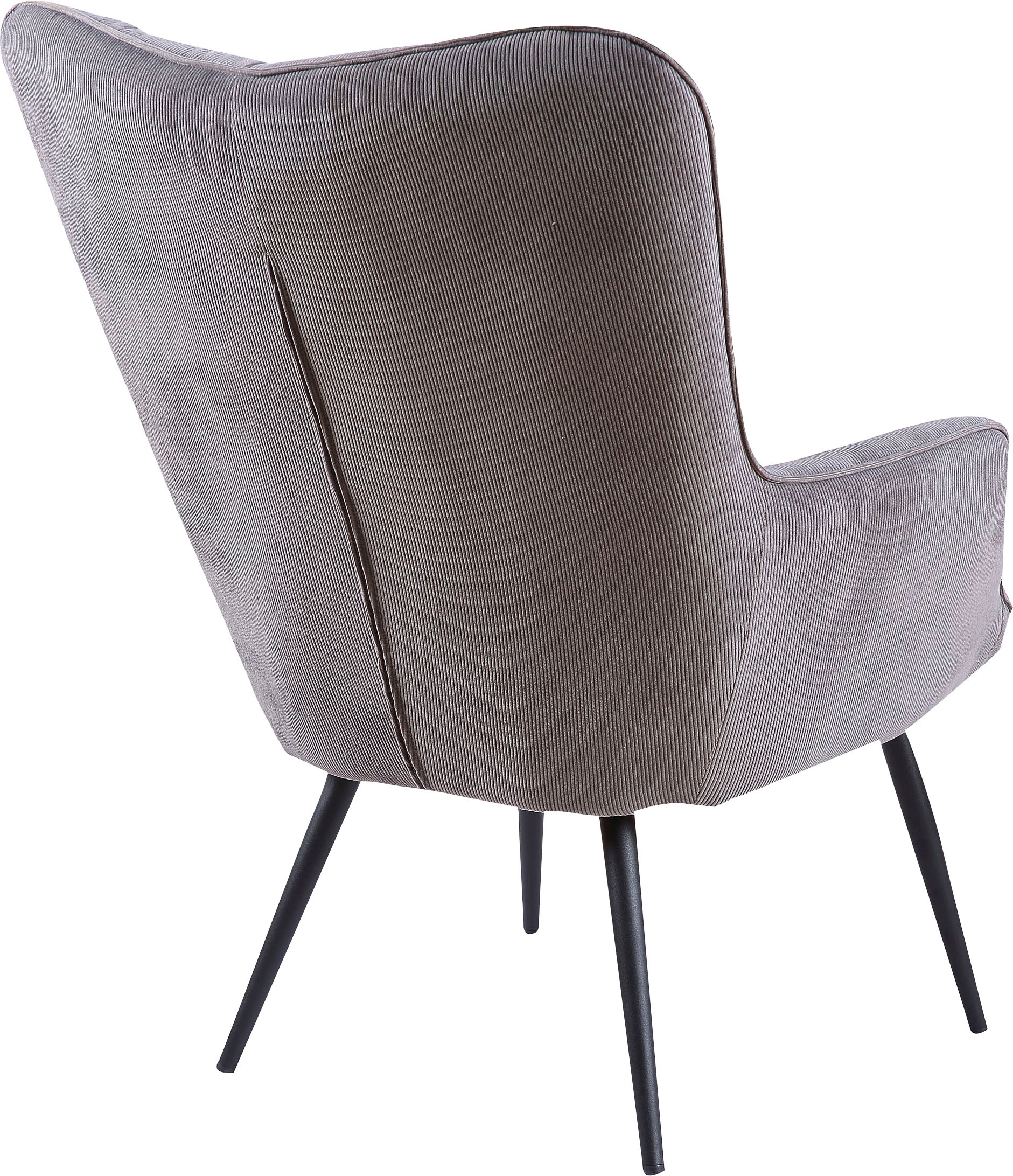 byLIVING Sitzgruppe »Uta«, Set, 2 tlg., Sessel mit Hocker