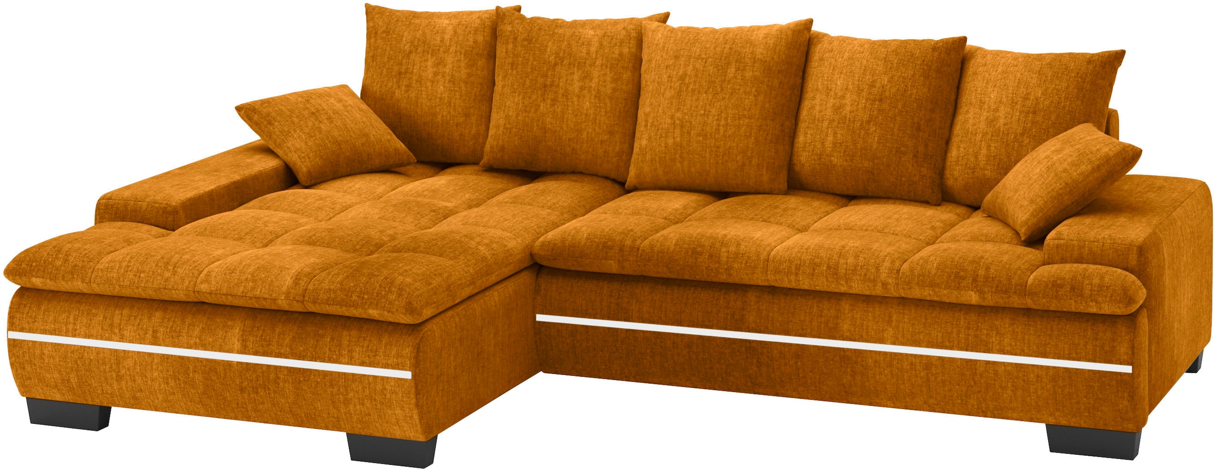 Mr. Couch Ecksofa »Haiti II, L-Form«, RGB-LED Beleuchtung, Kaltschaum, wahl günstig online kaufen