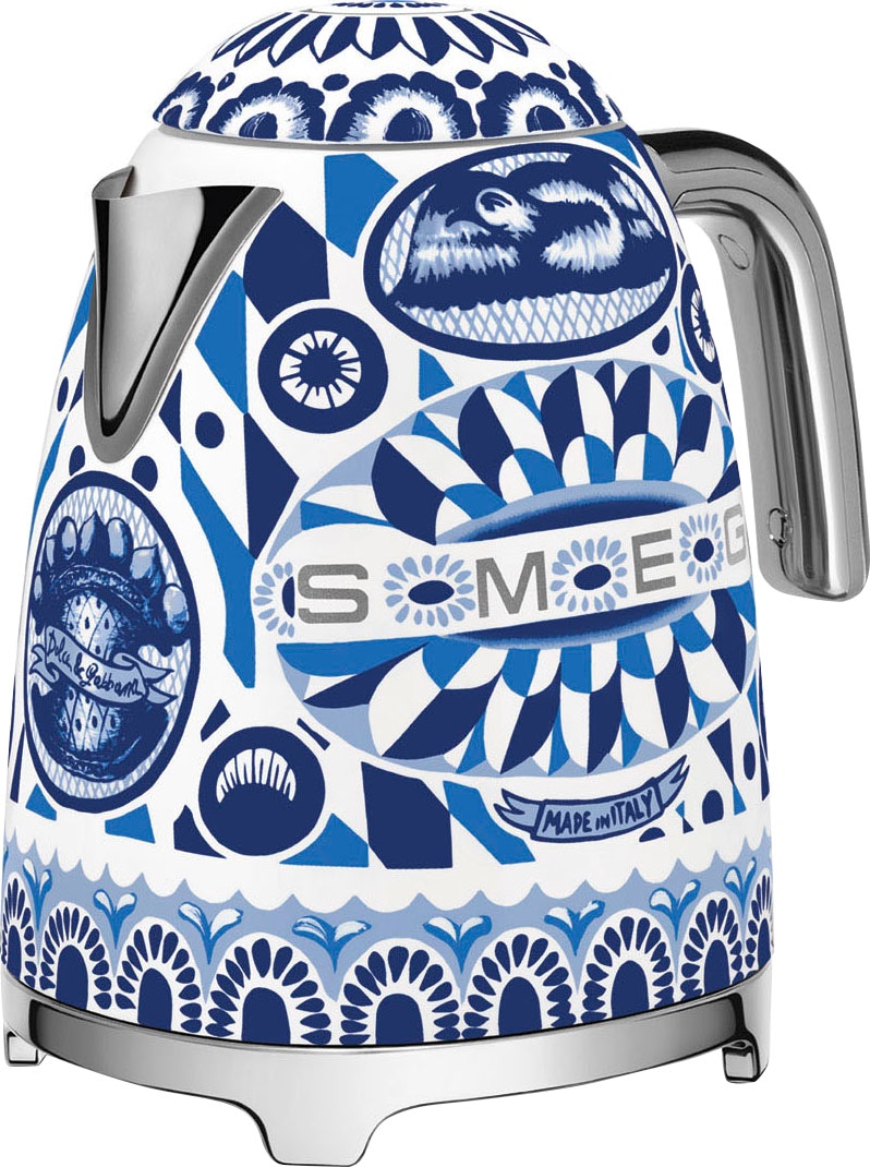 Smeg Wasserkocher »KLF03DGBEU«, 1,7 l, 2400 W, Dolce & Gabbana Blue Mediter günstig online kaufen