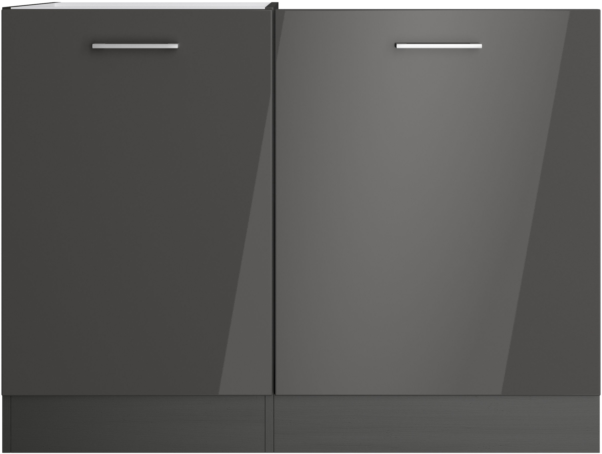 KOCHSTATION Spülenschrank »KS-Milan« Spülzentrum 110 cm, matte oder hochglä günstig online kaufen