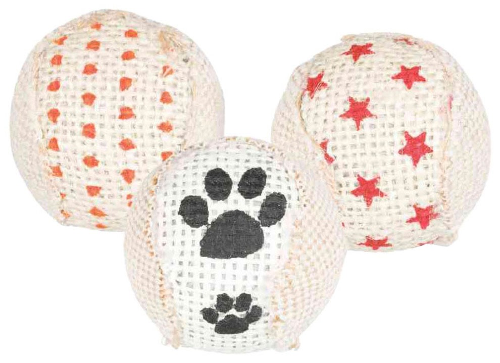 10. Bild von TRIXIE Kratzbaum »Katzen Starter Set Lionello«, hoch, inkl. Napfunterlage, Napf-Set und Rasselbälle-Set