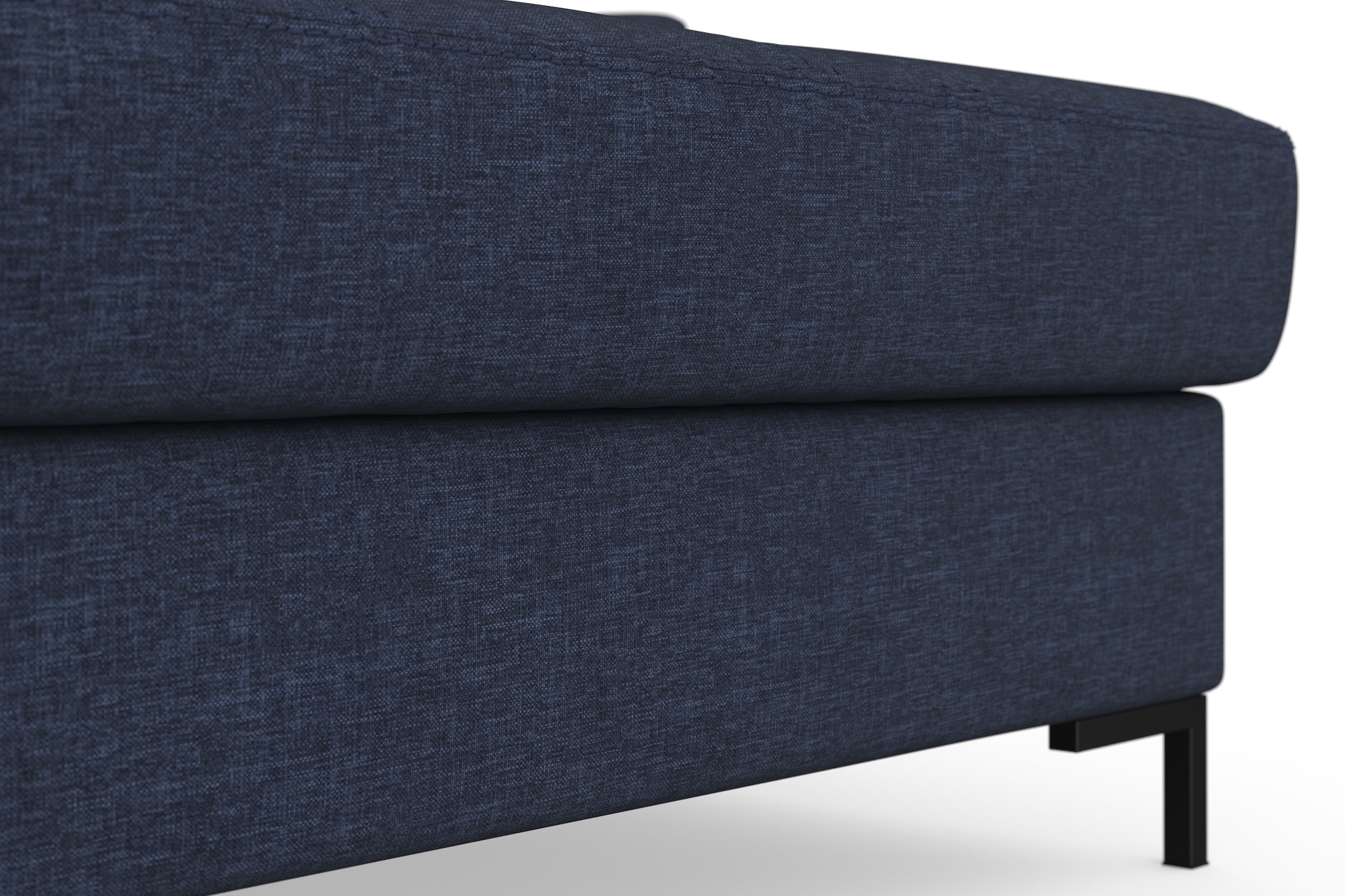 DOMO collection Ecksofa »Capelo, komfortabel, klare Linien zeichnen dieses Design aus, L-Form«, mit Armteilverstellung, wahlweise mit Bettfunktion, Federkern