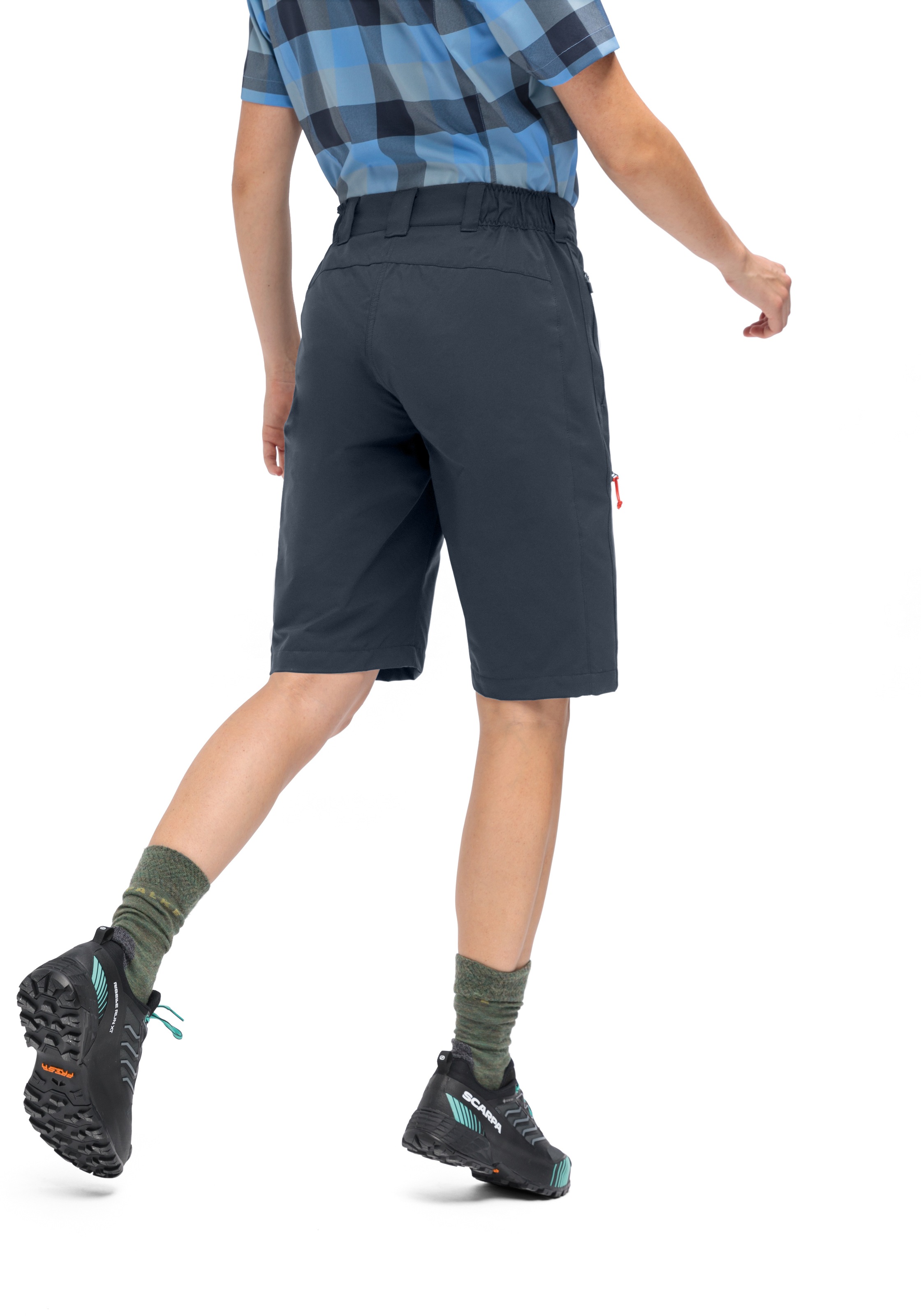 Maier Sports Outdoorhose »Lulaka Bermuda Loop«  Damen Shorts, kurze Wanderhose, Outdoor-Hose, 3 Taschen, Regular Fit
