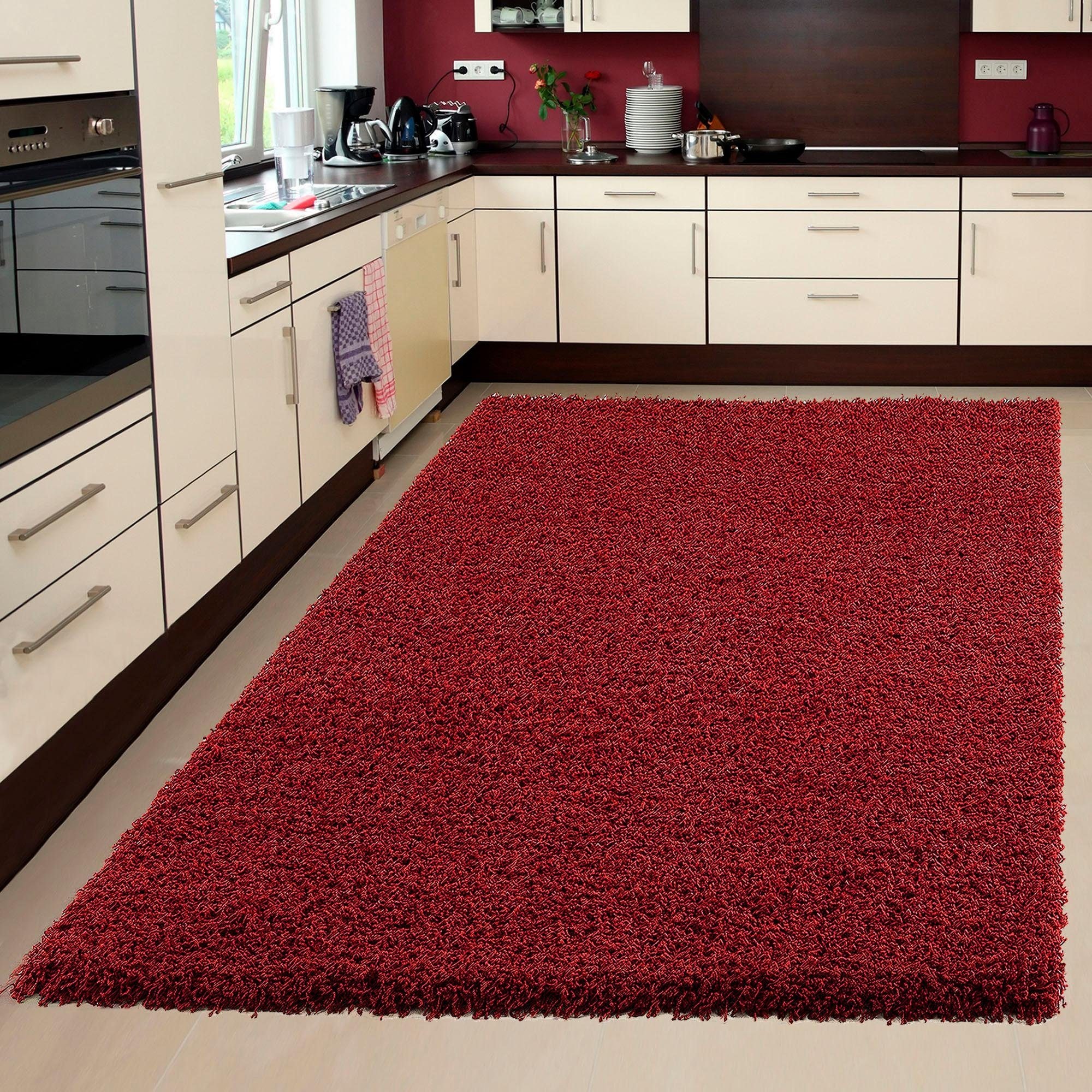 Sanat Hochflor-Teppich »LOCA«, rechteckig, 30 mm Höhe, Wohnzimmer, Langflor, Shaggy, Schlafzimmer