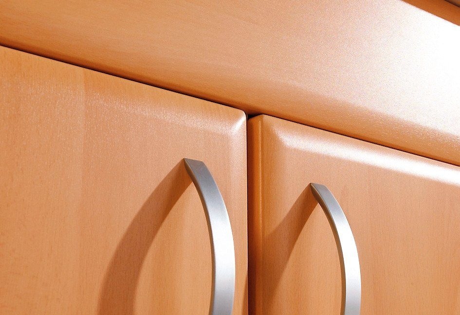 wiho Küchen Küchenzeile »Prag« mit E-Geräten, Breite 280 cm