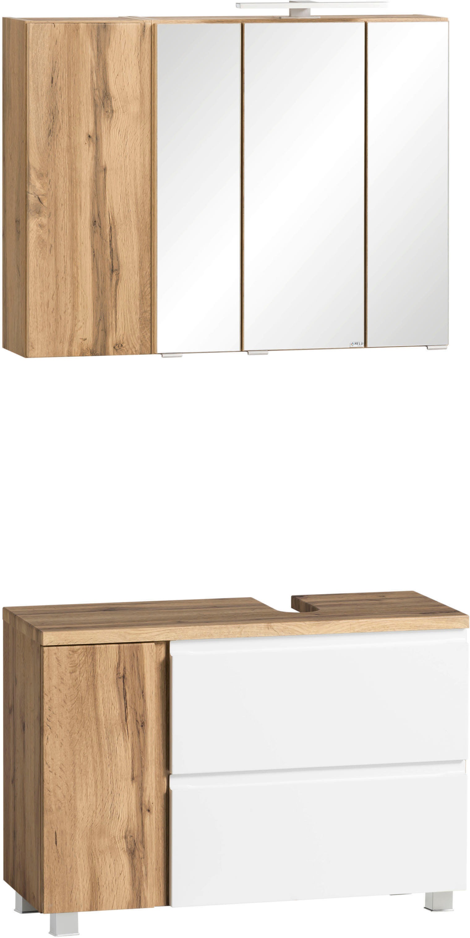 welltime Badmöbel-Set »Sölden« 2 Stk. tlg. günstig online kaufen